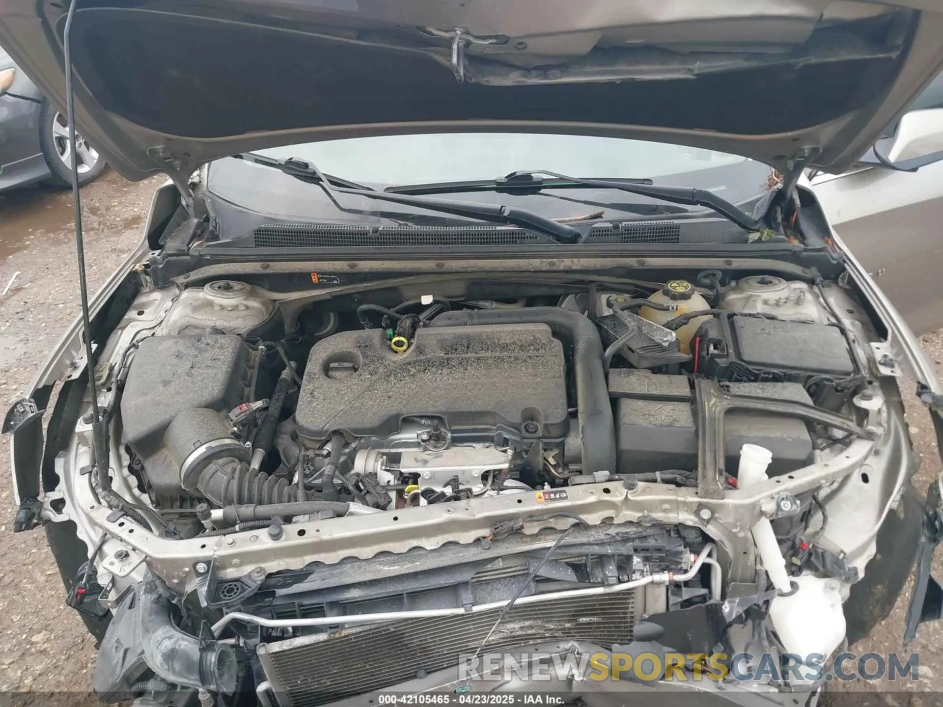 10 Фотография поврежденного автомобиля 1G1ZD5STXNF150923 CHEVROLET MALIBU 2022