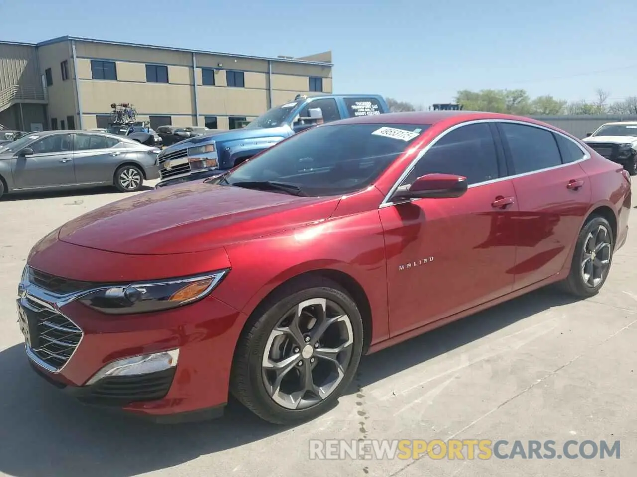 1 Фотография поврежденного автомобиля 1G1ZD5STXNF153885 CHEVROLET MALIBU 2022