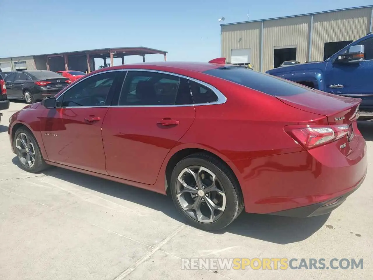 2 Фотография поврежденного автомобиля 1G1ZD5STXNF153885 CHEVROLET MALIBU 2022