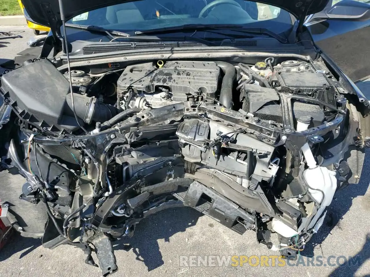 11 Photograph of a damaged car 1G1ZD5STXNF162103 CHEVROLET MALIBU 2022