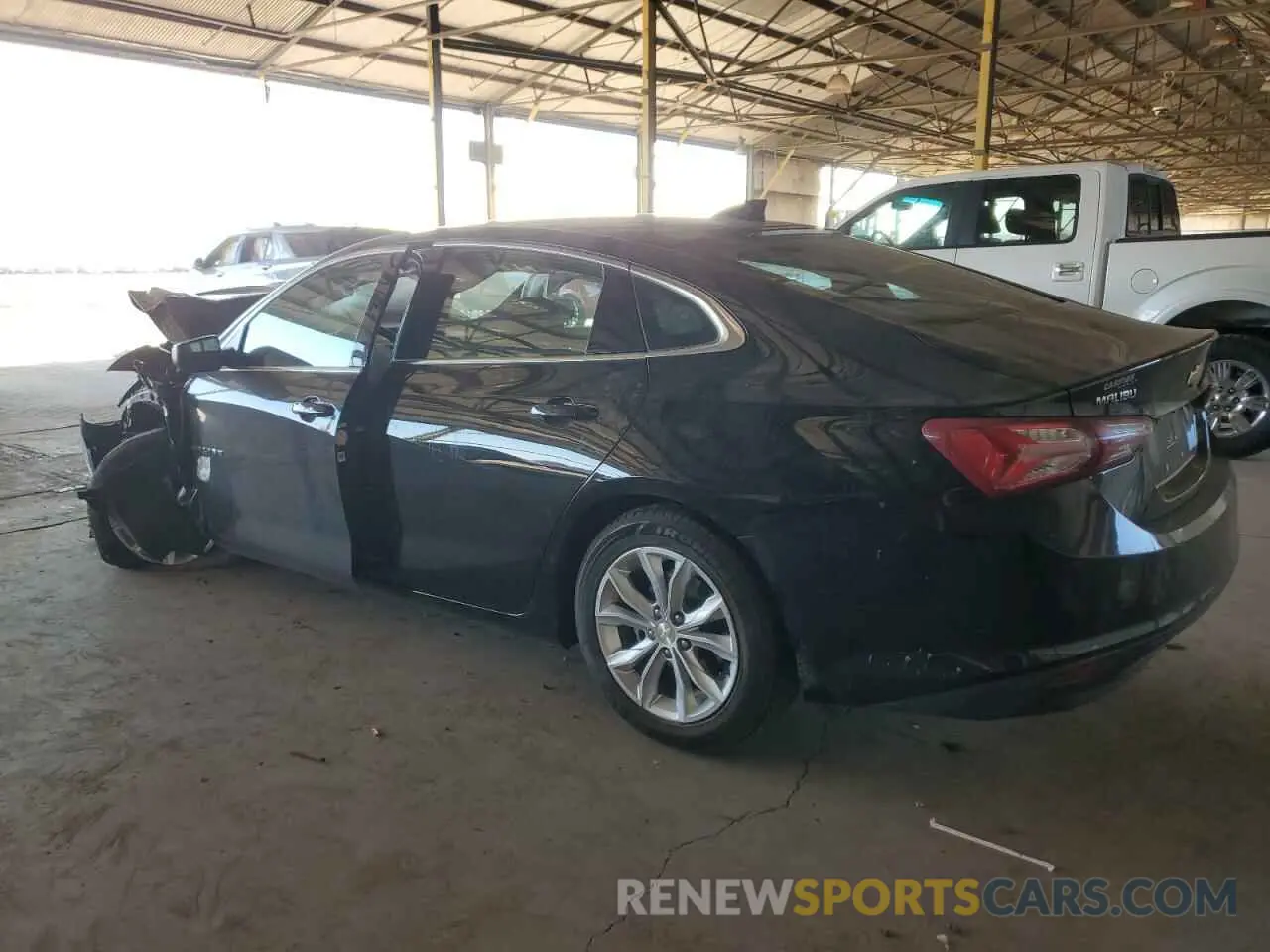 2 Фотография поврежденного автомобиля 1G1ZD5STXNF173425 CHEVROLET MALIBU 2022