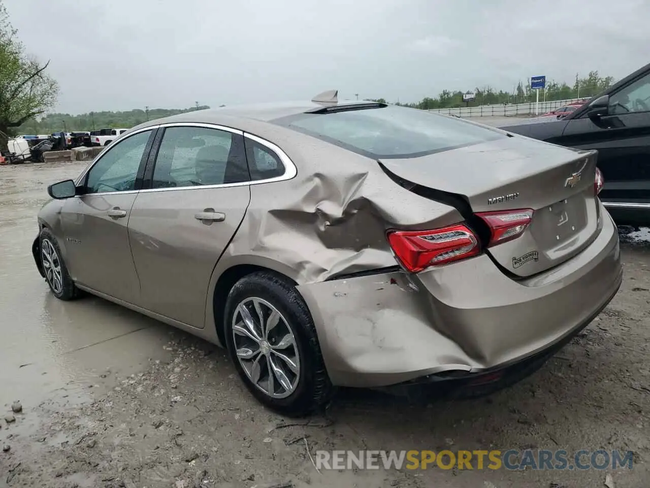 2 Photograph of a damaged car 1G1ZD5STXNF178009 CHEVROLET MALIBU 2022