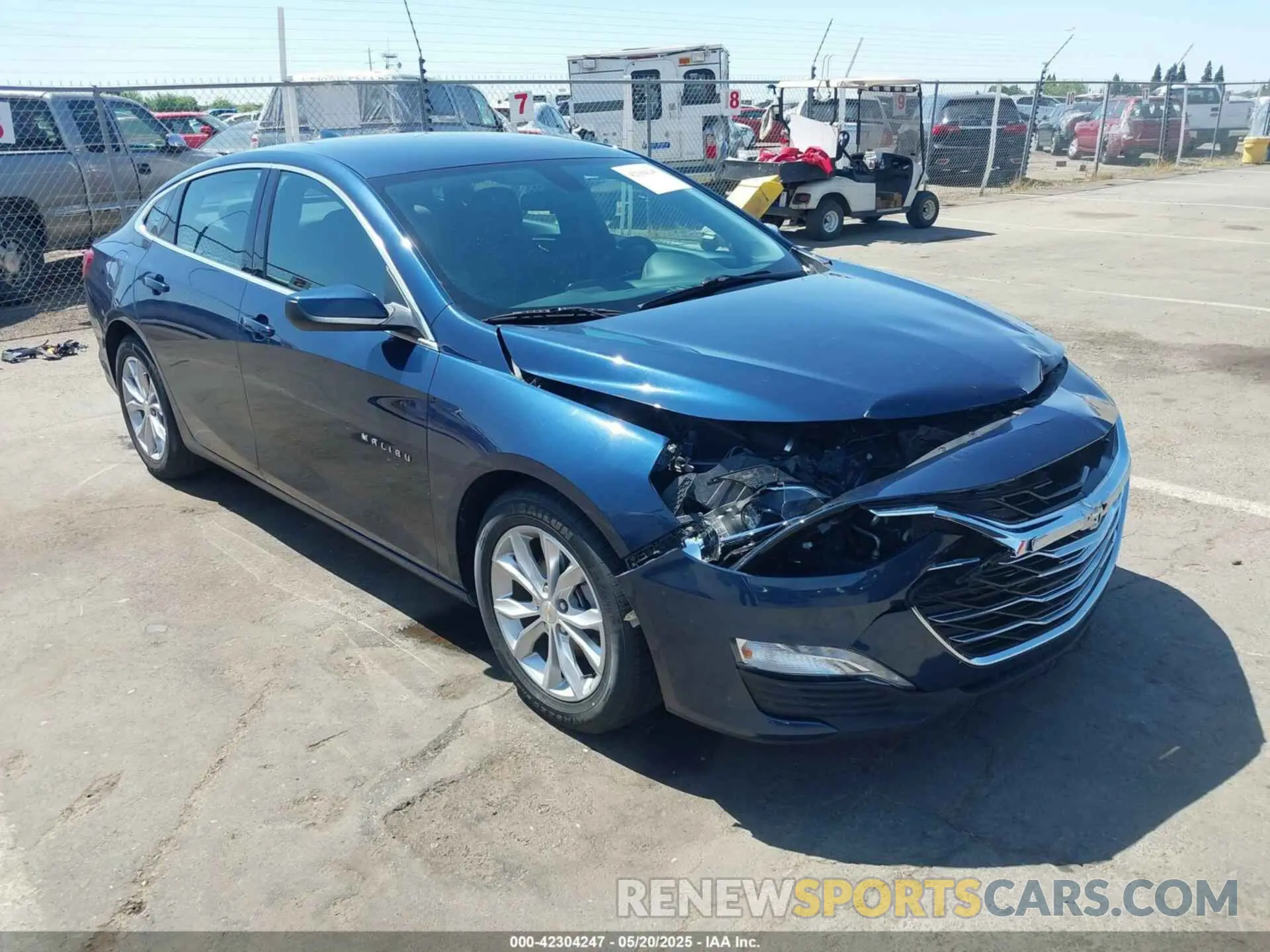 1 Фотография поврежденного автомобиля 1G1ZD5STXNF180178 CHEVROLET MALIBU 2022