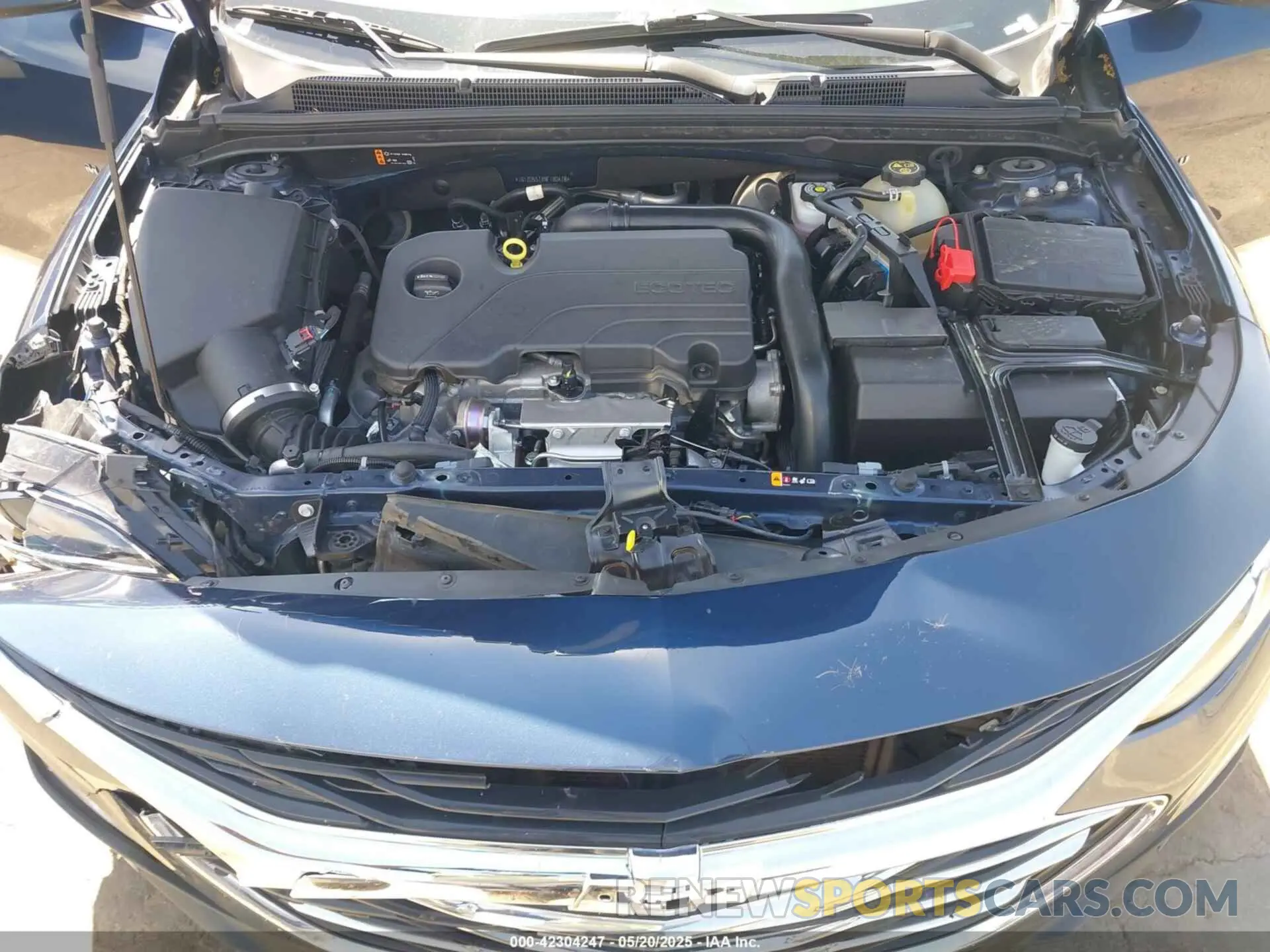 10 Фотография поврежденного автомобиля 1G1ZD5STXNF180178 CHEVROLET MALIBU 2022