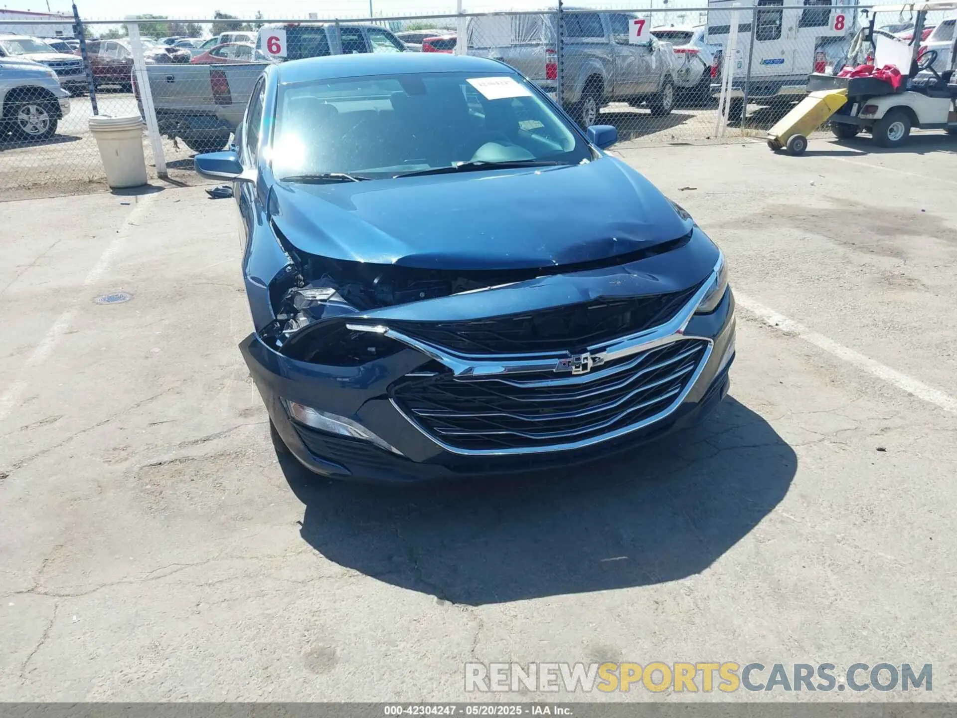 6 Фотография поврежденного автомобиля 1G1ZD5STXNF180178 CHEVROLET MALIBU 2022