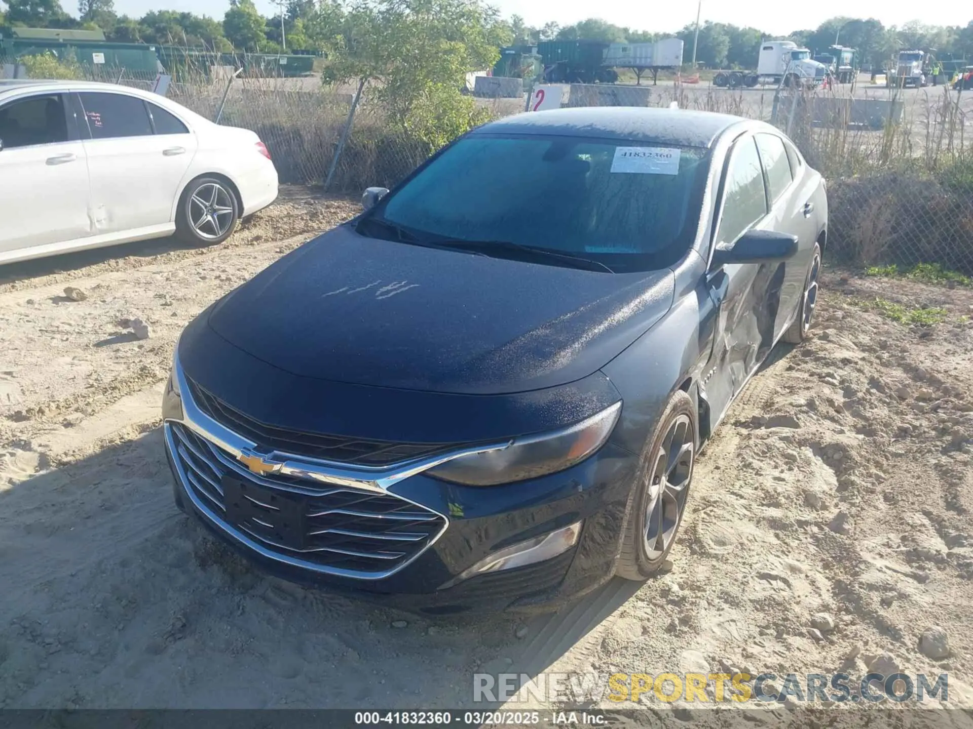 2 Photograph of a damaged car 1G1ZD5STXNF180827 CHEVROLET MALIBU 2022