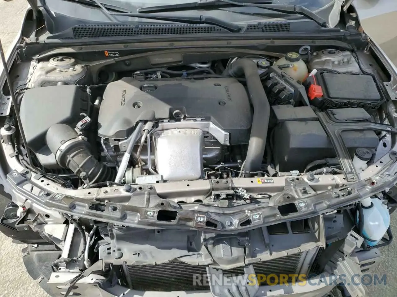 11 Фотография поврежденного автомобиля 1G1ZE5SX4NF210825 CHEVROLET MALIBU 2022