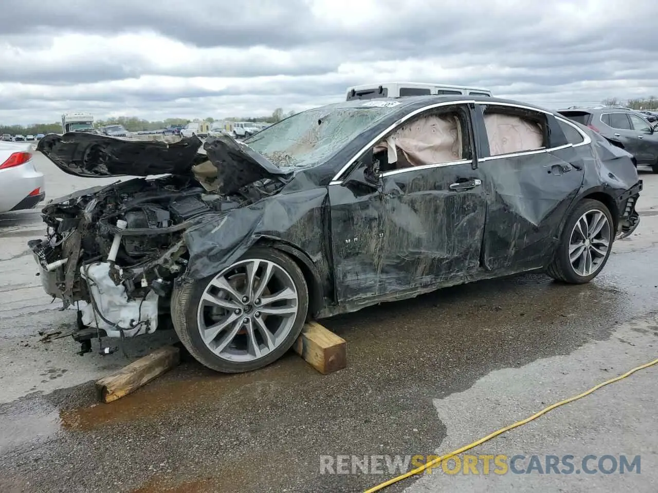1 Photograph of a damaged car 1G1ZE5SX5NF150702 CHEVROLET MALIBU 2022