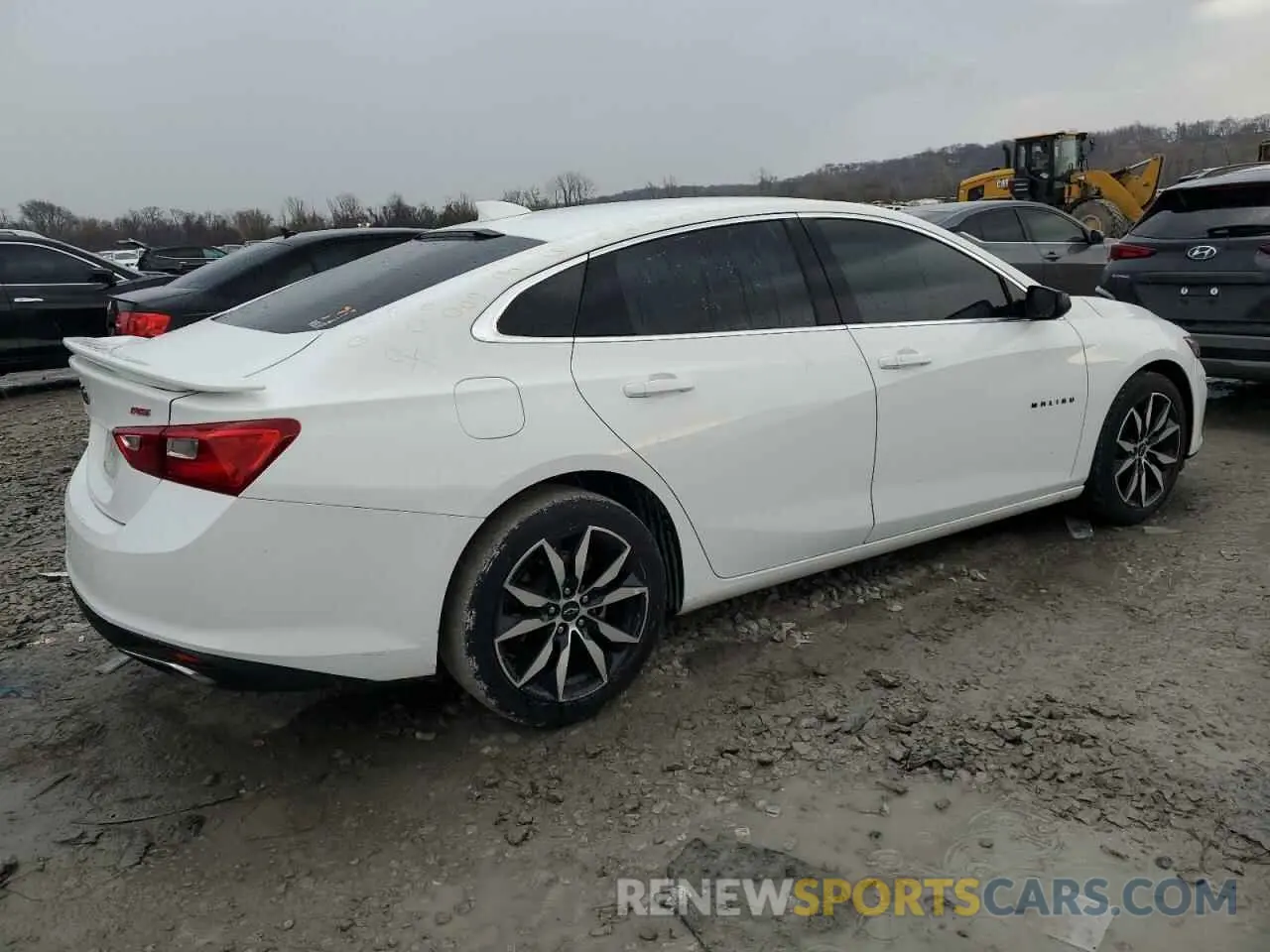 3 Photograph of a damaged car 1G1ZG5ST0NF115783 CHEVROLET MALIBU 2022