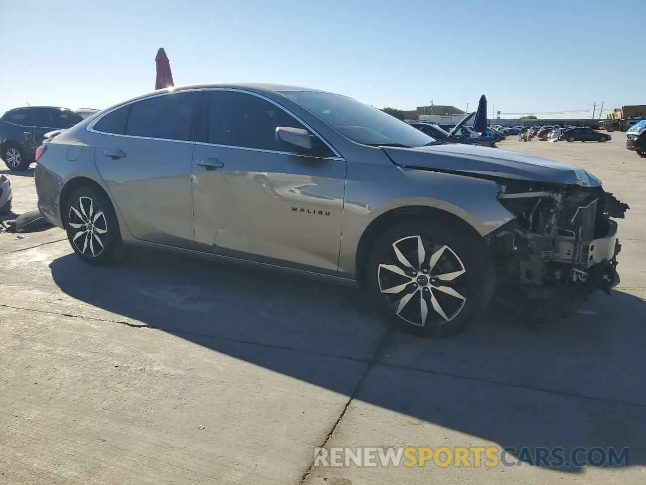 4 Photograph of a damaged car 1G1ZG5ST1NF182103 CHEVROLET MALIBU 2022