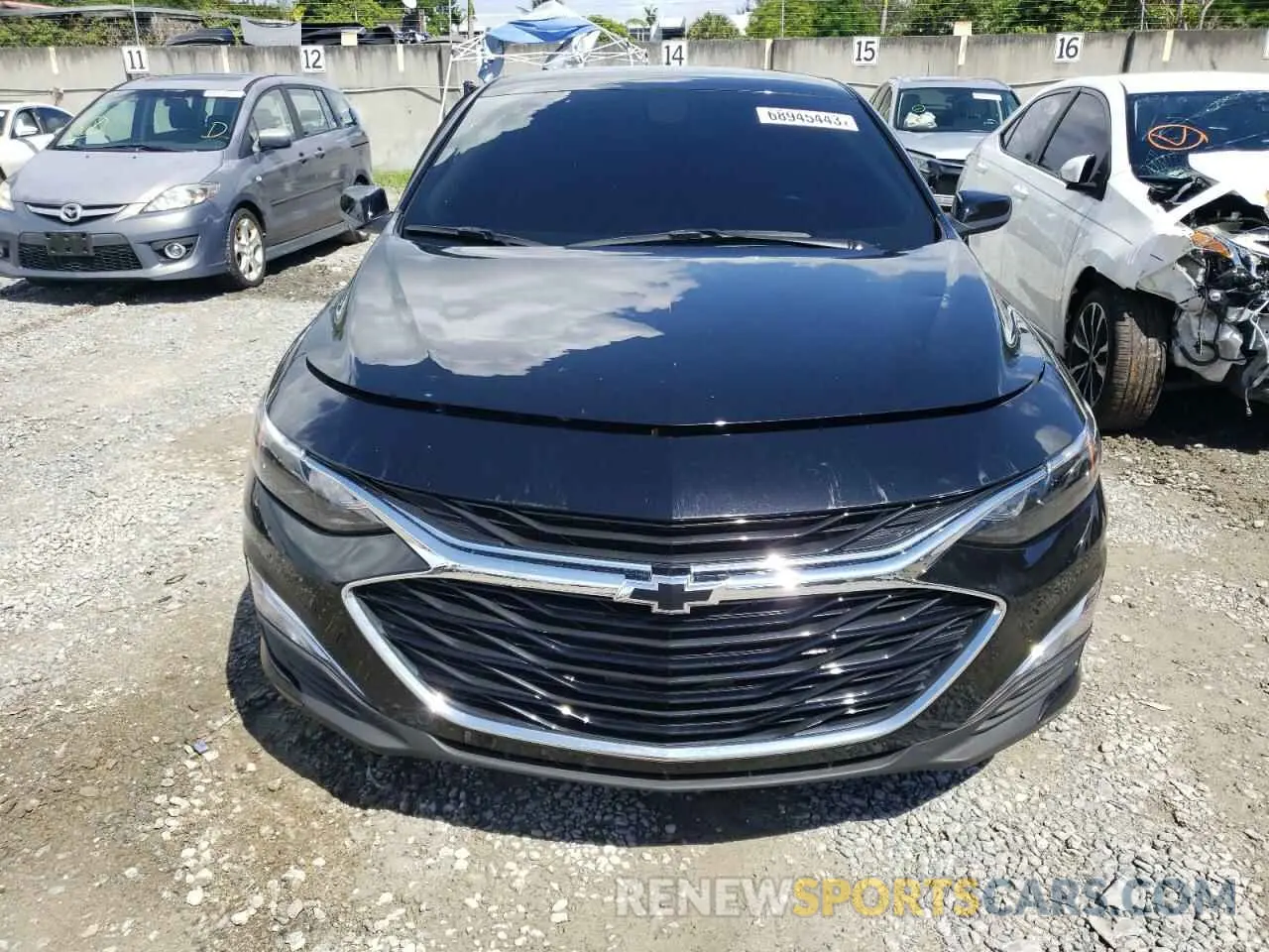 5 Photograph of a damaged car 1G1ZG5ST2NF205808 CHEVROLET MALIBU 2022