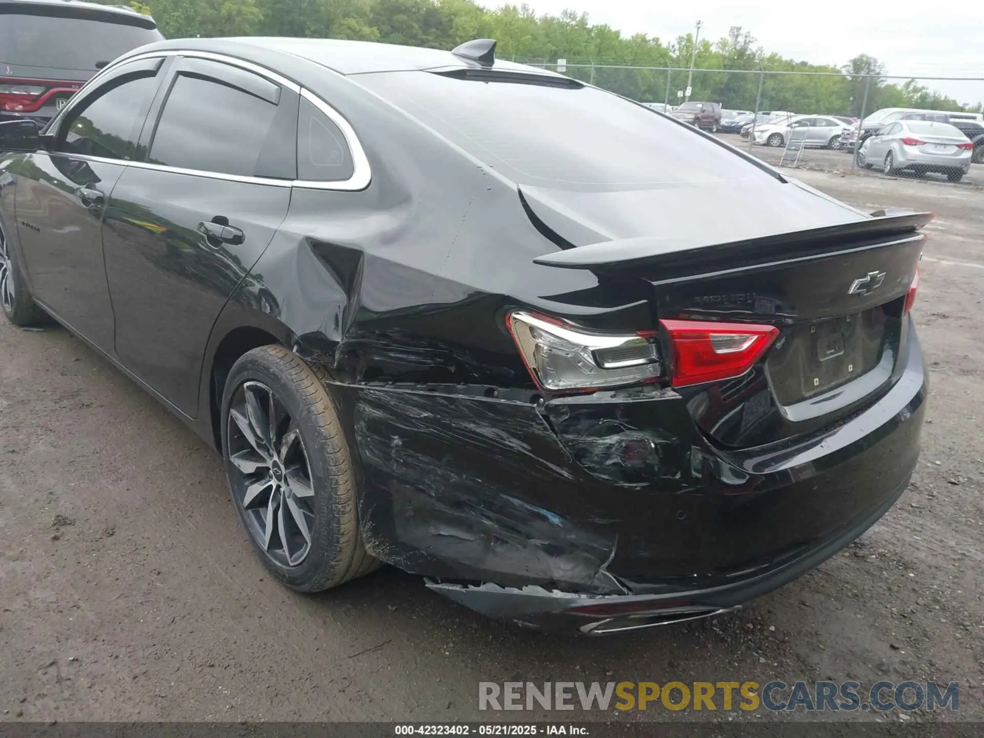 6 Фотография поврежденного автомобиля 1G1ZG5ST2NF214928 CHEVROLET MALIBU 2022