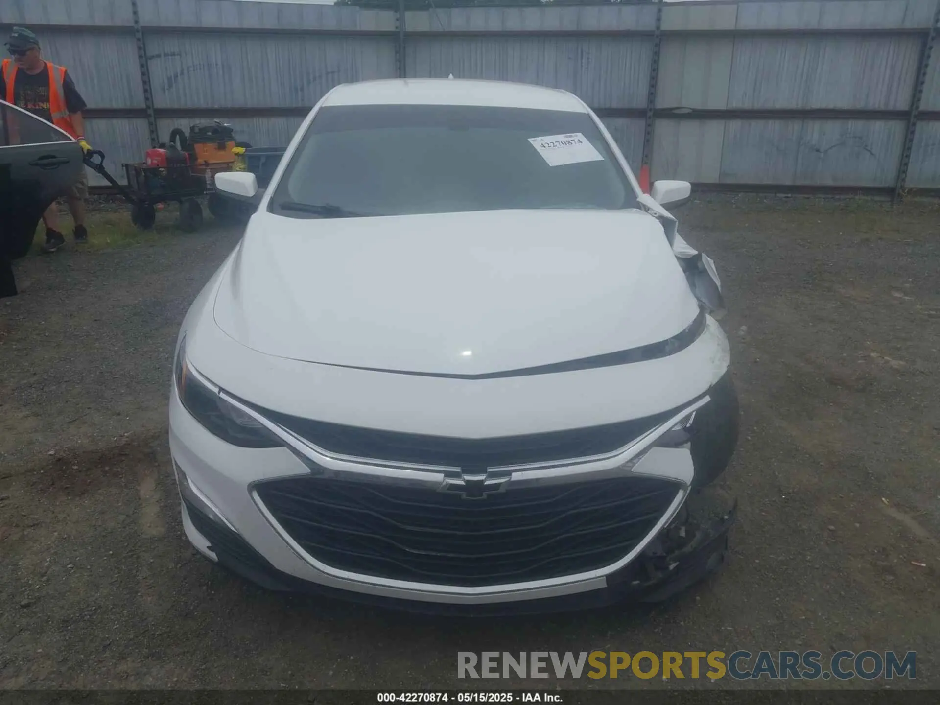 12 Фотография поврежденного автомобиля 1G1ZG5ST4NF104012 CHEVROLET MALIBU 2022