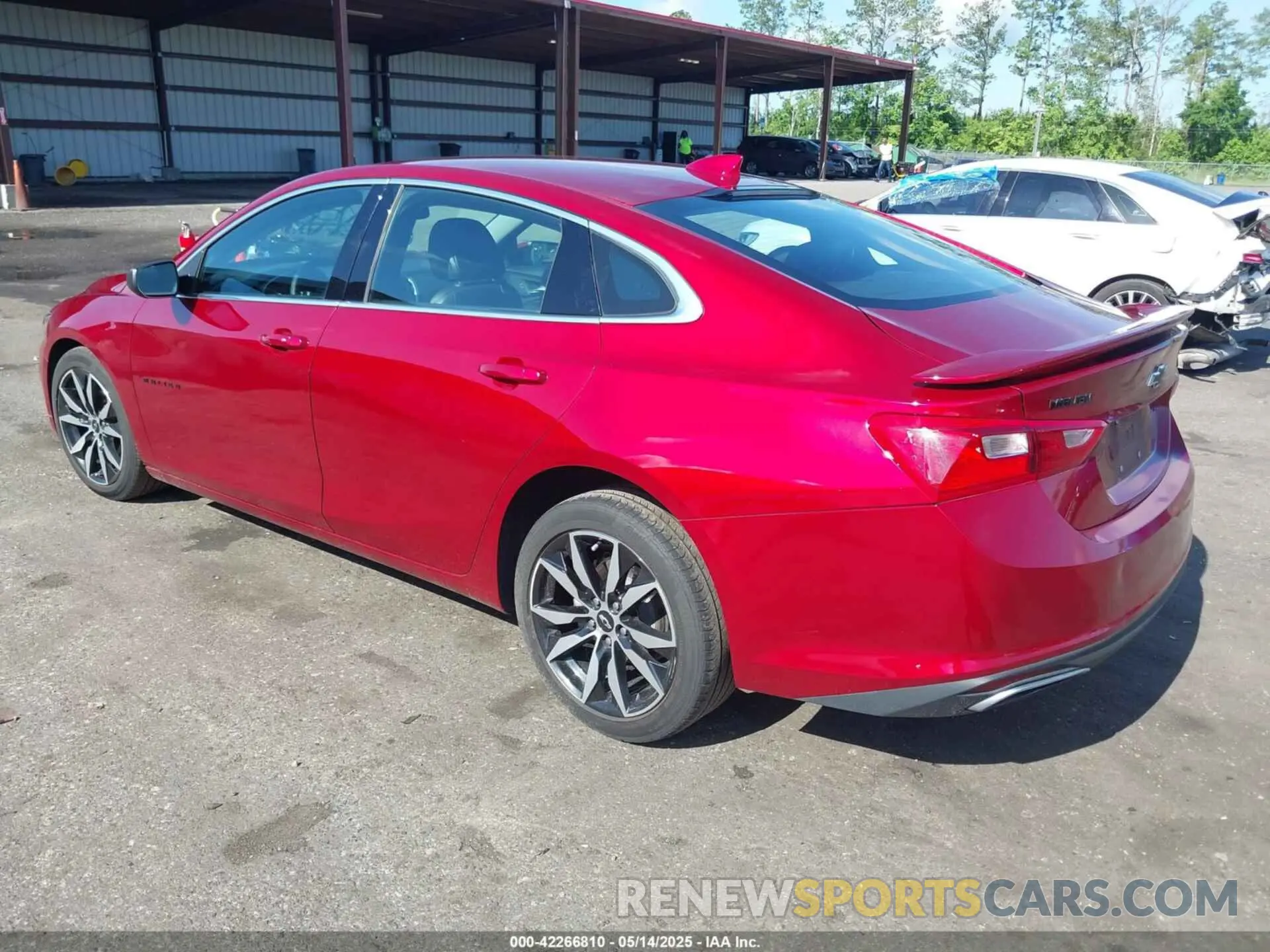 3 Фотография поврежденного автомобиля 1G1ZG5ST5NF154384 CHEVROLET MALIBU 2022
