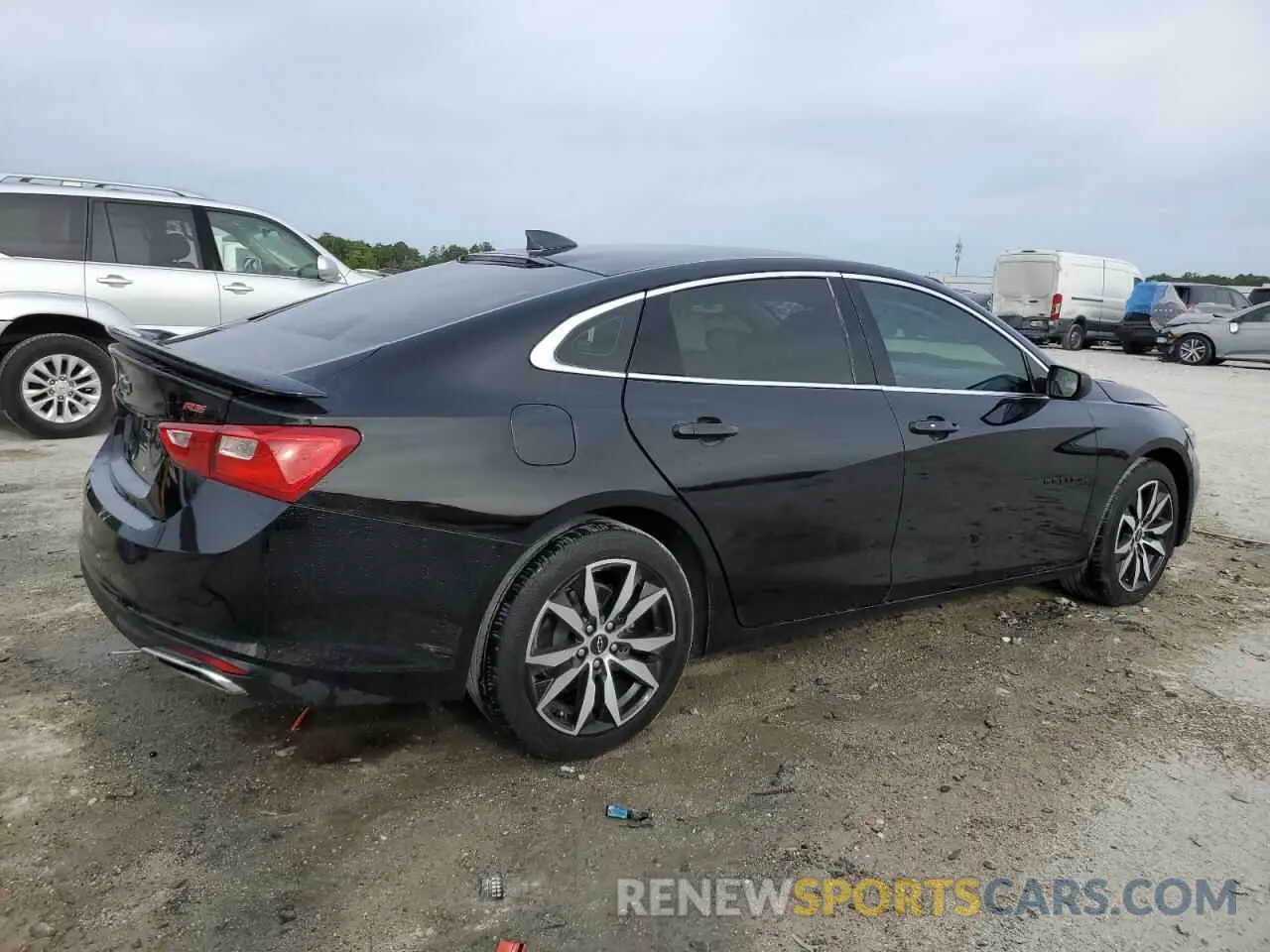 3 Photograph of a damaged car 1G1ZG5ST5NF210095 CHEVROLET MALIBU 2022