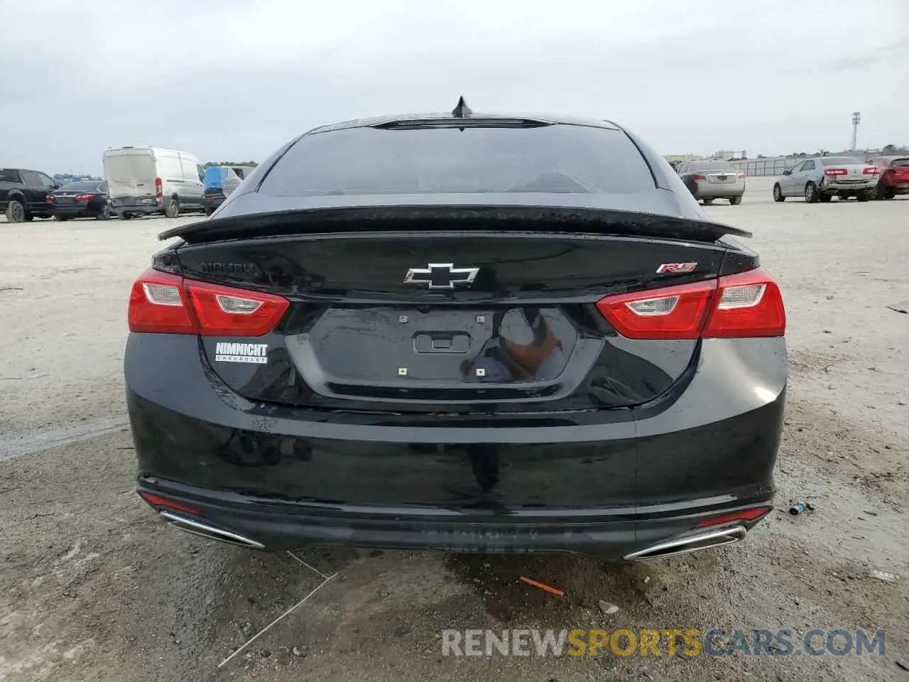 6 Photograph of a damaged car 1G1ZG5ST5NF210095 CHEVROLET MALIBU 2022