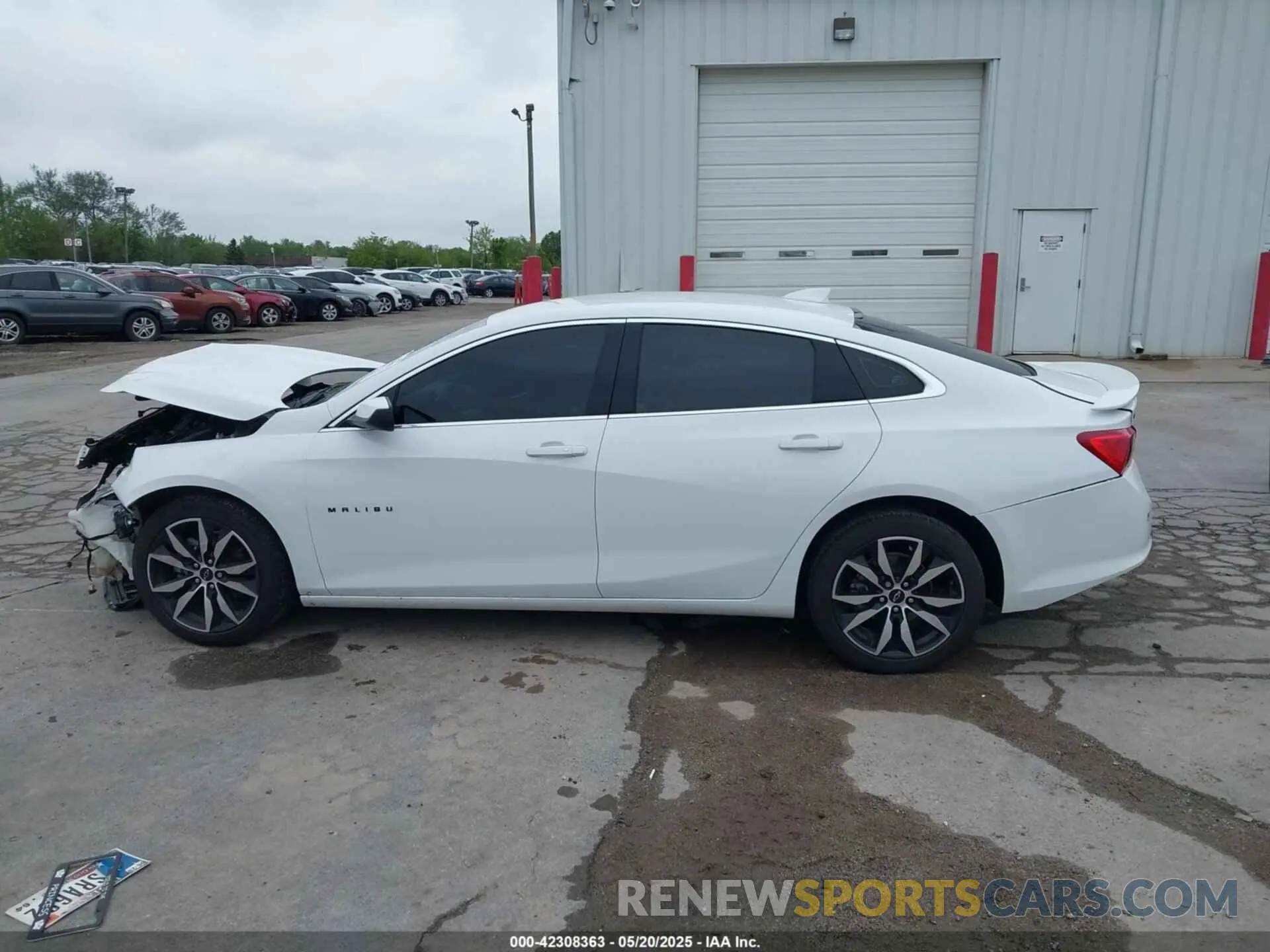 14 Фотография поврежденного автомобиля 1G1ZG5ST7NF168691 CHEVROLET MALIBU 2022