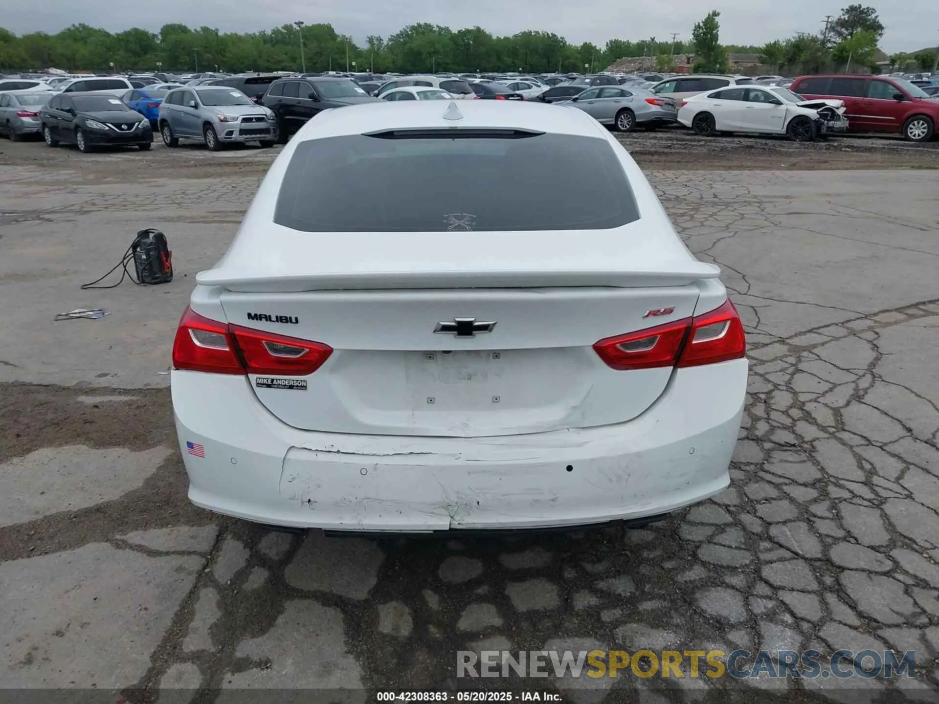 16 Фотография поврежденного автомобиля 1G1ZG5ST7NF168691 CHEVROLET MALIBU 2022
