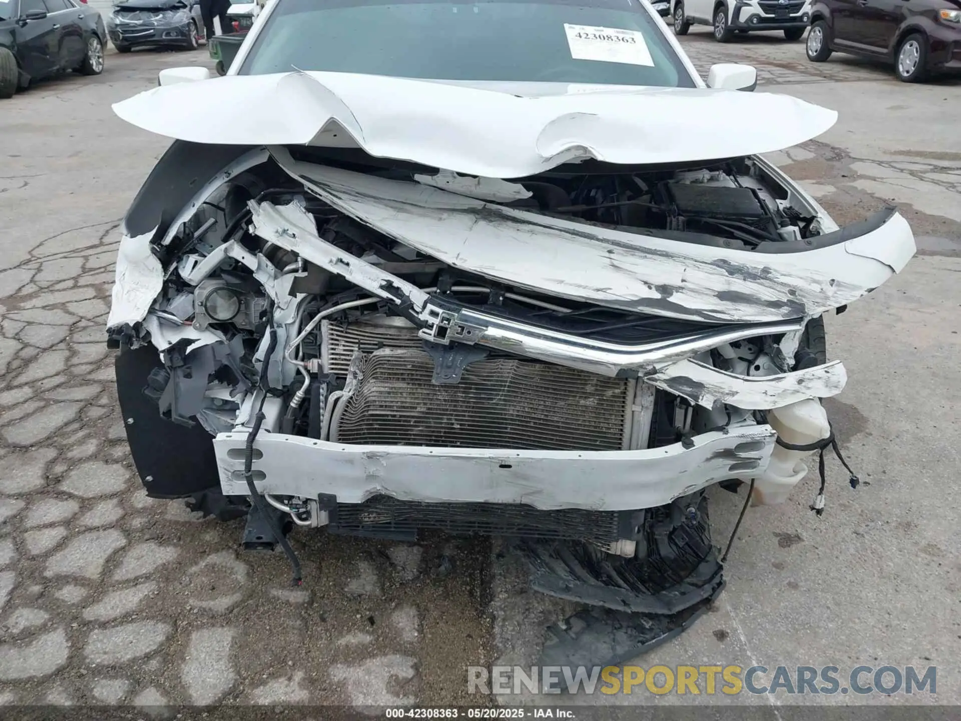 6 Фотография поврежденного автомобиля 1G1ZG5ST7NF168691 CHEVROLET MALIBU 2022