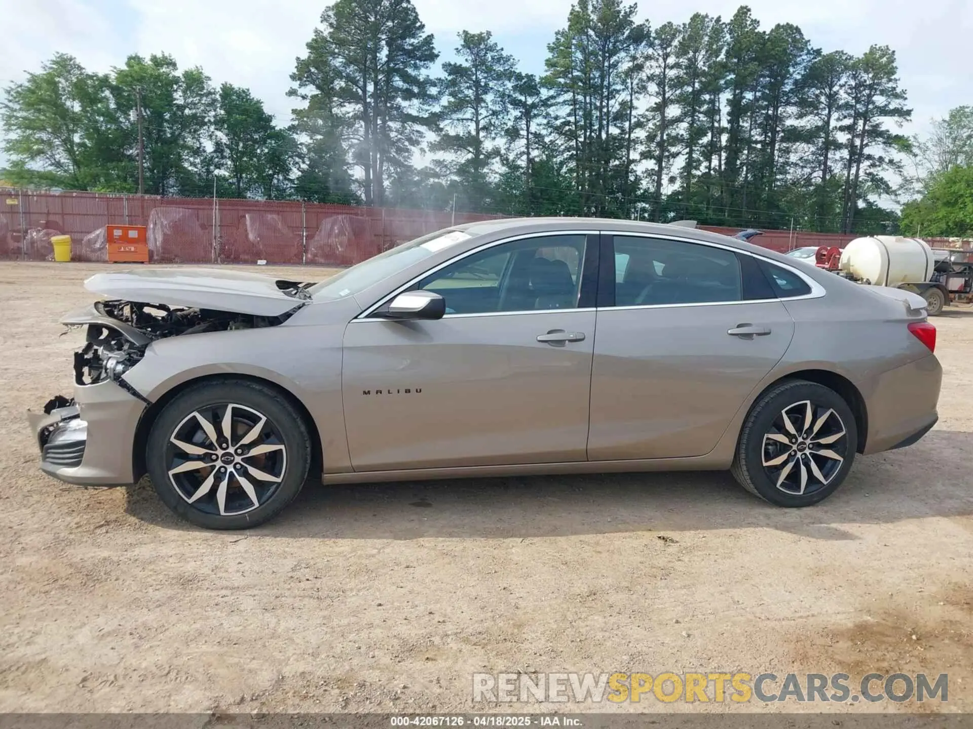 15 Photograph of a damaged car 1G1ZG5ST7NF197186 CHEVROLET MALIBU 2022