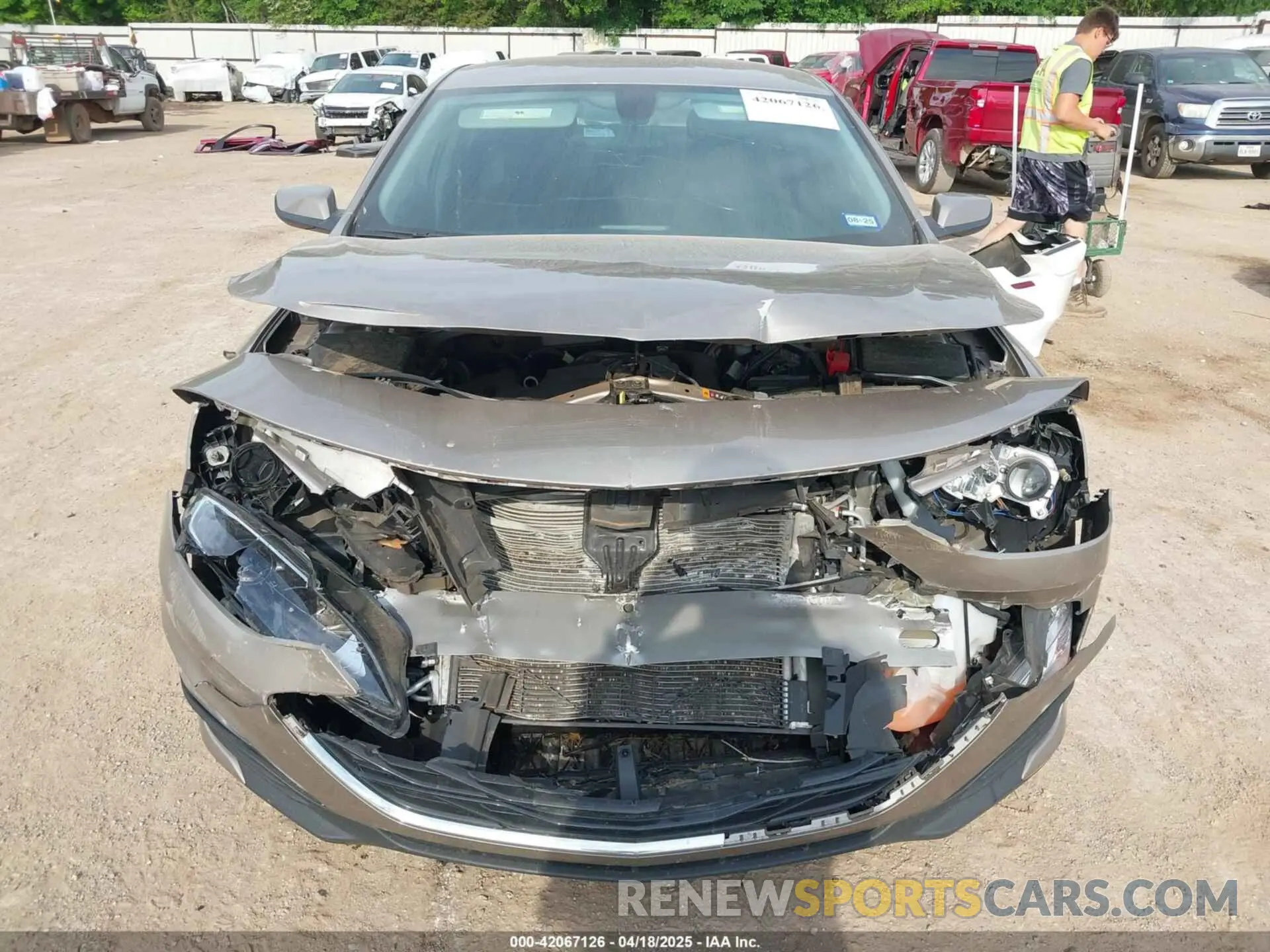 6 Photograph of a damaged car 1G1ZG5ST7NF197186 CHEVROLET MALIBU 2022