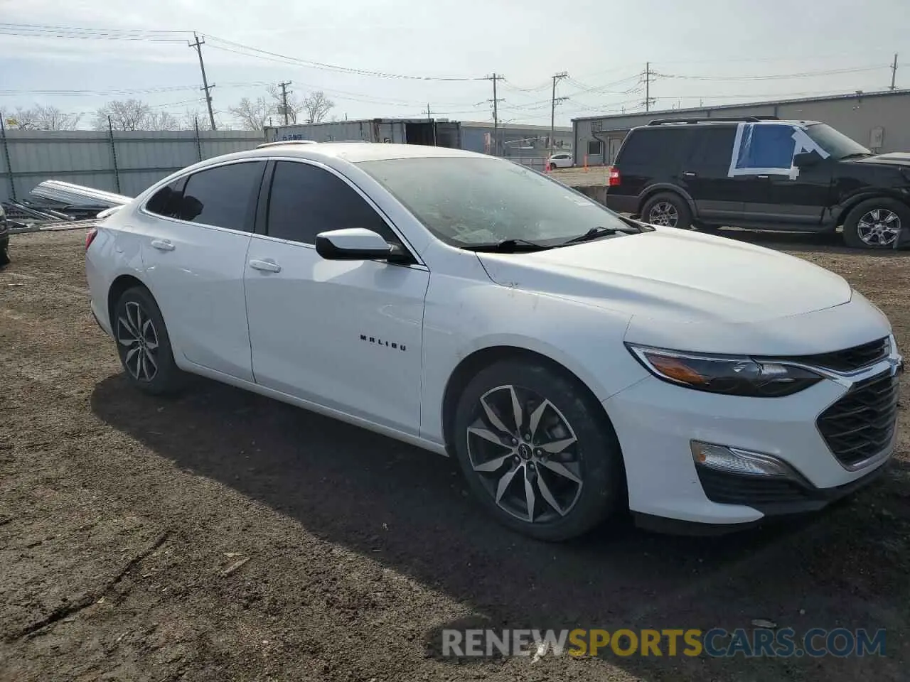 4 Фотография поврежденного автомобиля 1G1ZG5ST7NF204914 CHEVROLET MALIBU 2022