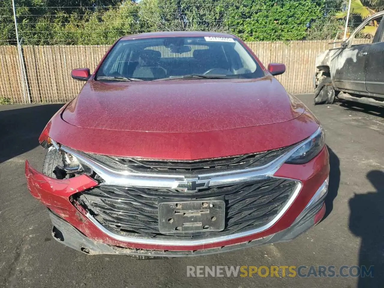 5 Photograph of a damaged car 1G1ZG5ST8NF103896 CHEVROLET MALIBU 2022