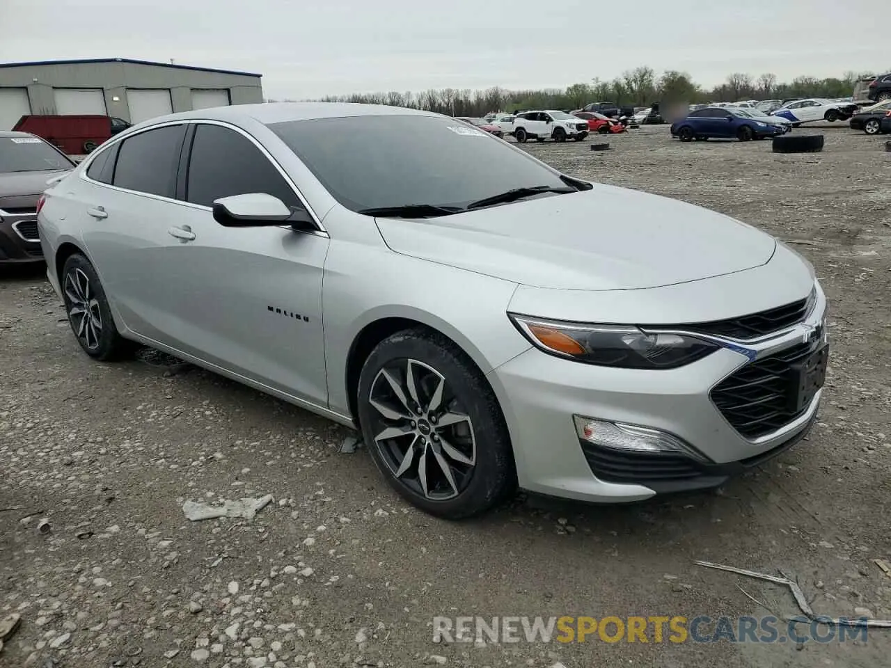 4 Фотография поврежденного автомобиля 1G1ZG5ST8NF145162 CHEVROLET MALIBU 2022