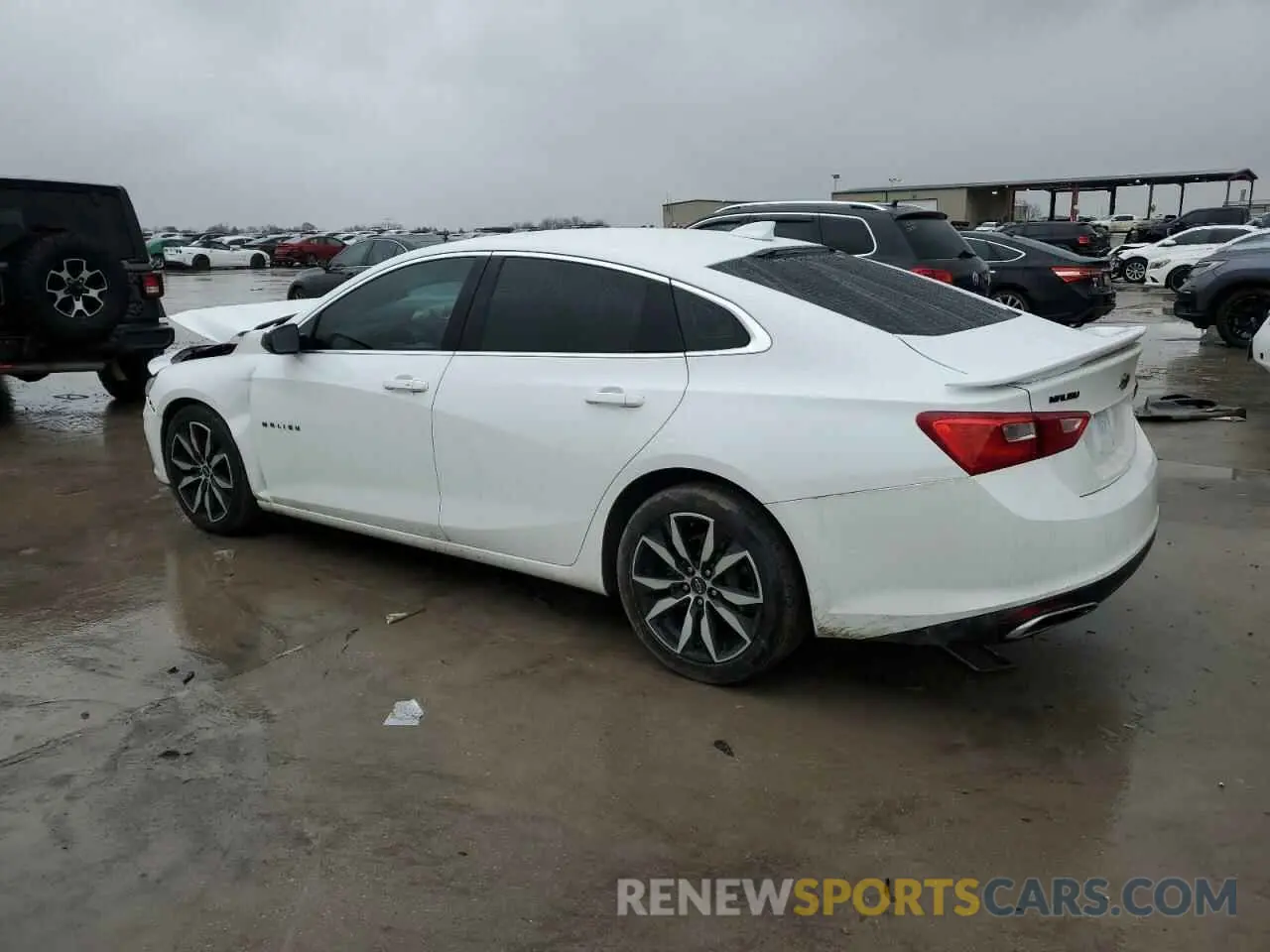 2 Фотография поврежденного автомобиля 1G1ZG5STXNF205832 CHEVROLET MALIBU 2022