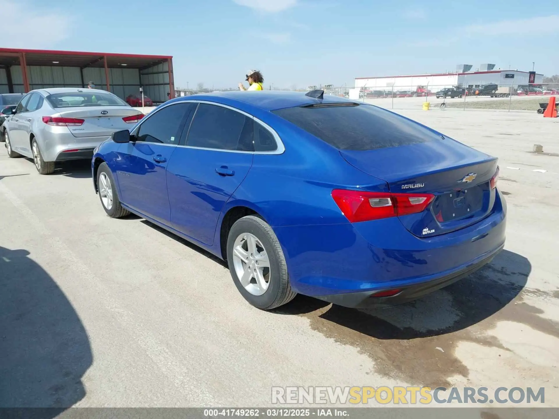 3 Photograph of a damaged car 1G1ZB5ST5PF181683 CHEVROLET MALIBU 2023