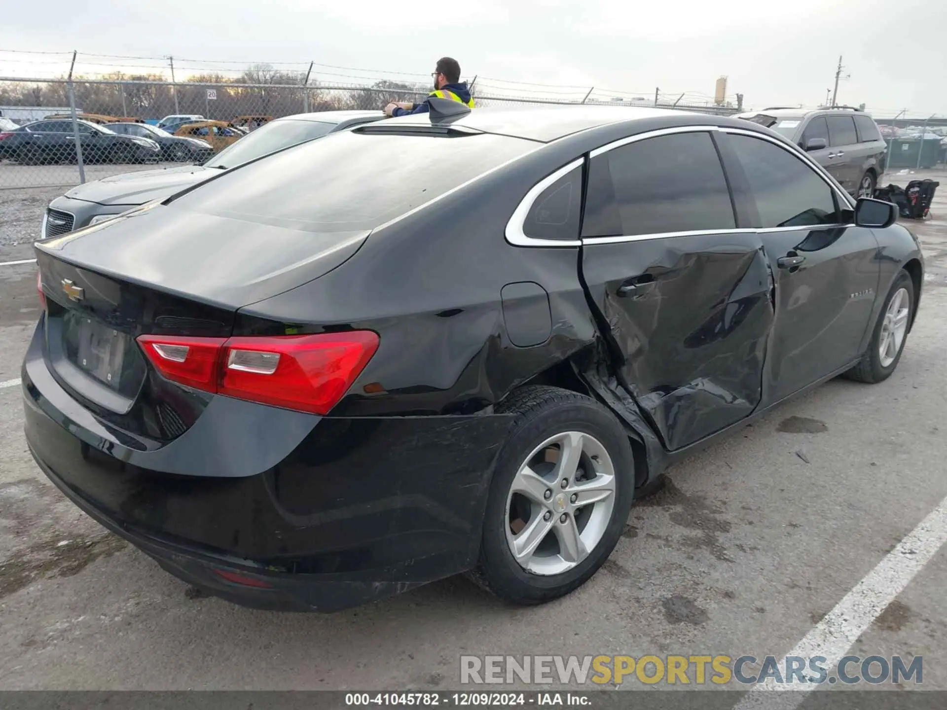 4 Фотография поврежденного автомобиля 1G1ZB5ST8PF116679 CHEVROLET MALIBU 2023