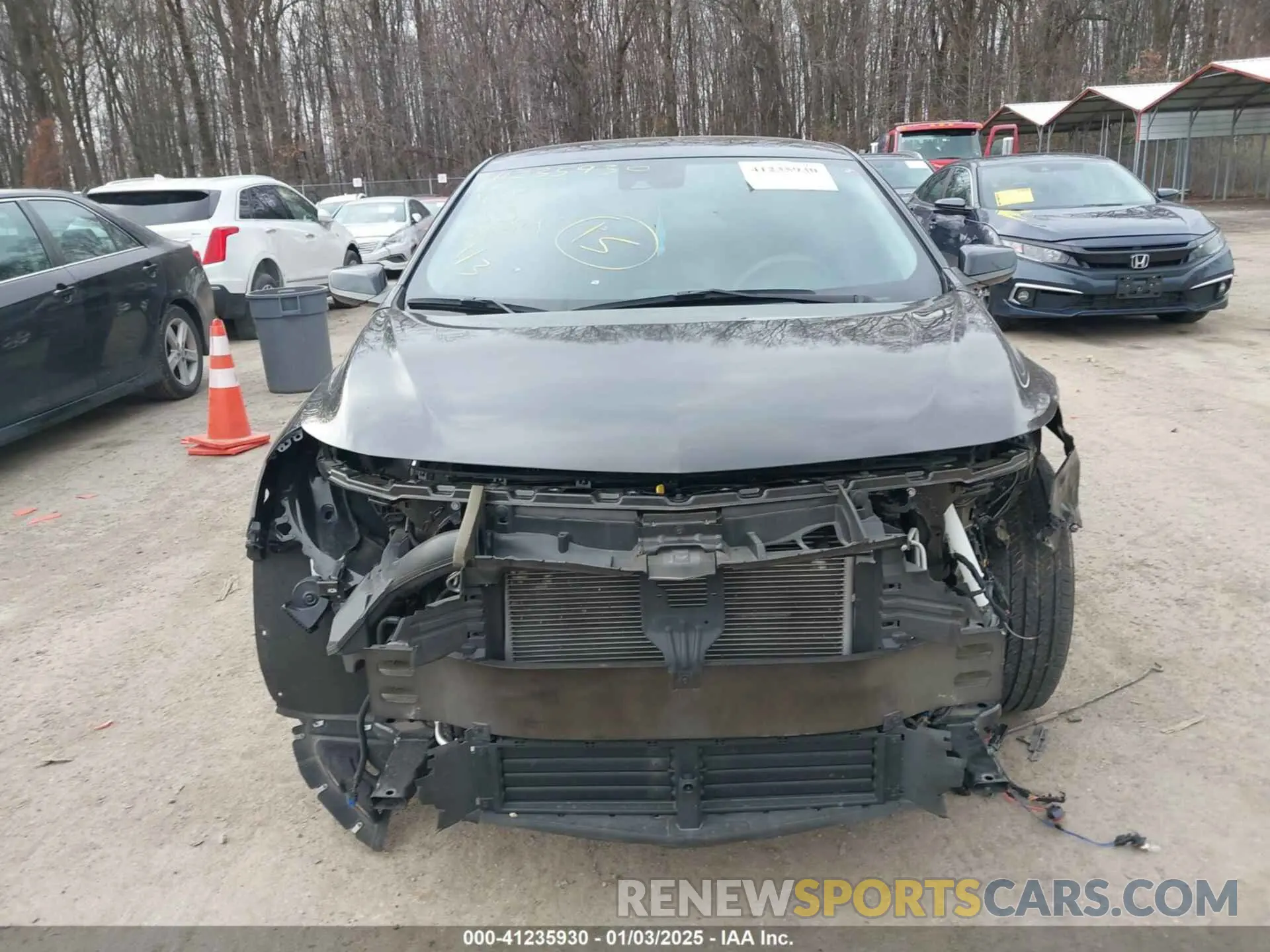13 Photograph of a damaged car 1G1ZB5ST9PF124466 CHEVROLET MALIBU 2023