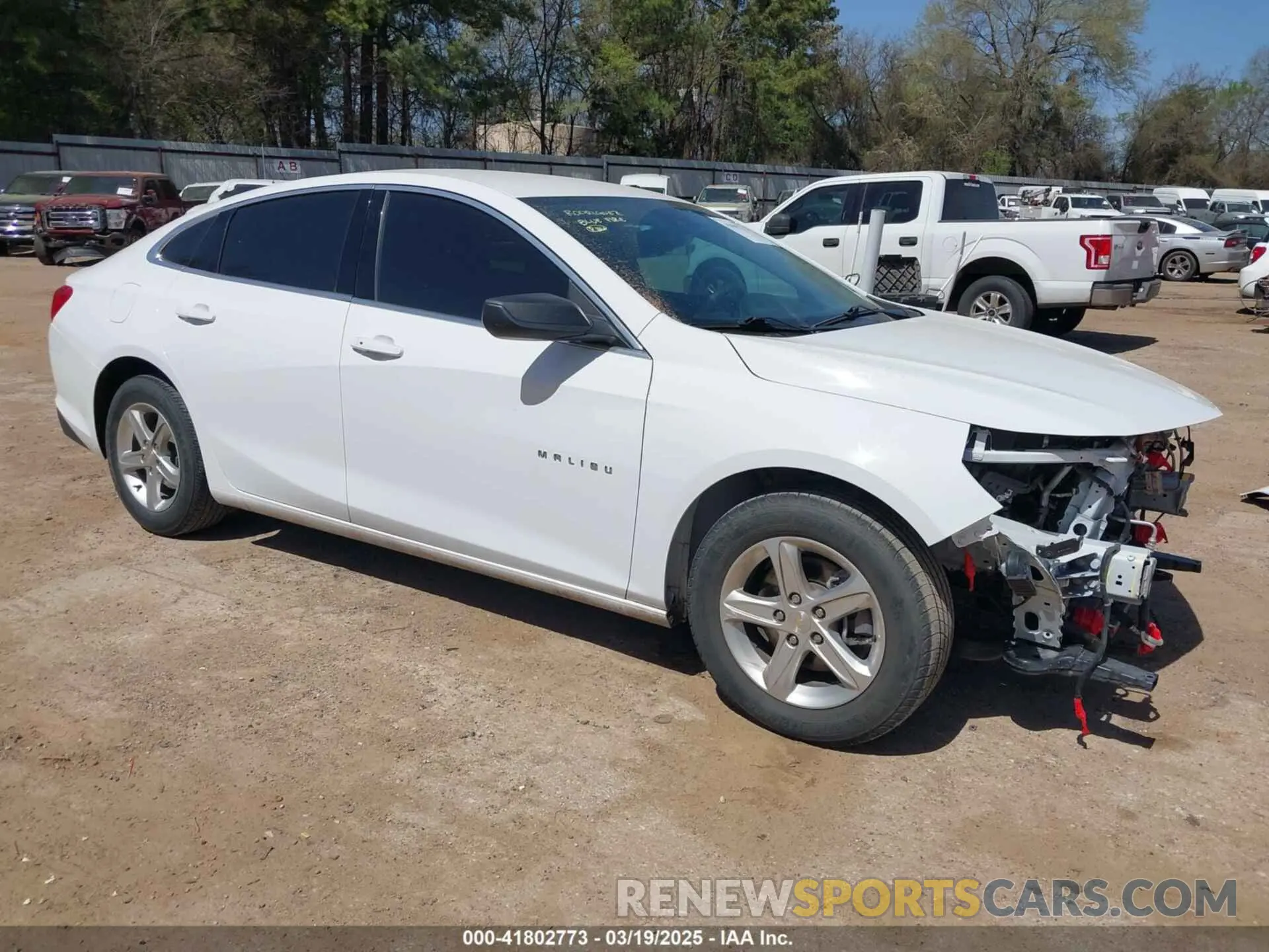 1 Photograph of a damaged car 1G1ZB5ST9PF151697 CHEVROLET MALIBU 2023