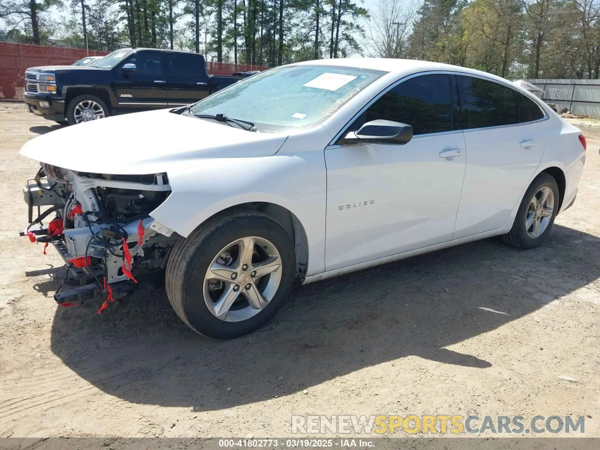2 Photograph of a damaged car 1G1ZB5ST9PF151697 CHEVROLET MALIBU 2023