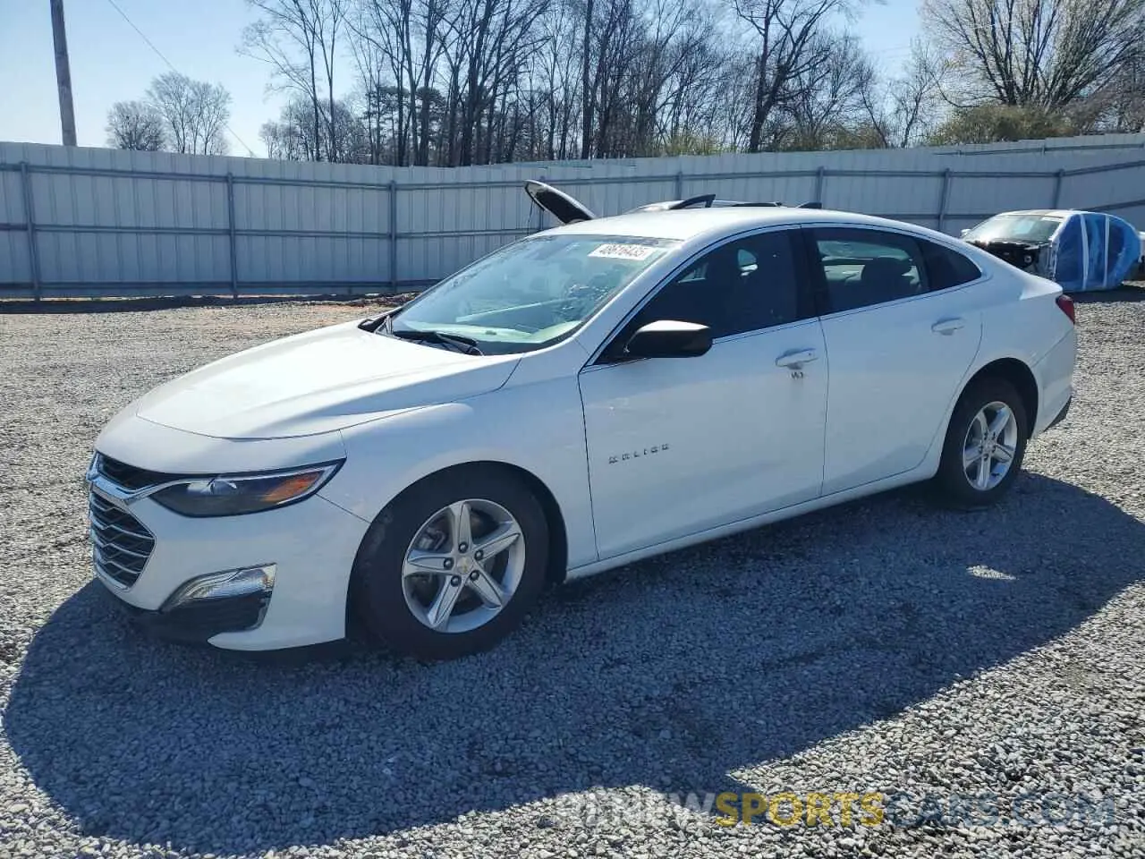 1 Photograph of a damaged car 1G1ZC5ST2PF159962 CHEVROLET MALIBU 2023