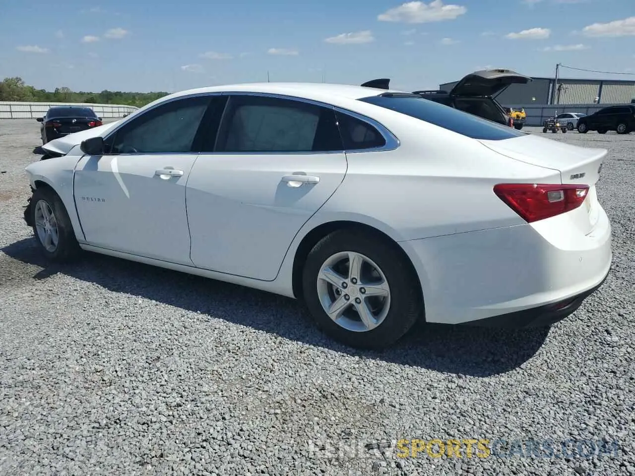 2 Фотография поврежденного автомобиля 1G1ZC5ST2PF218654 CHEVROLET MALIBU 2023