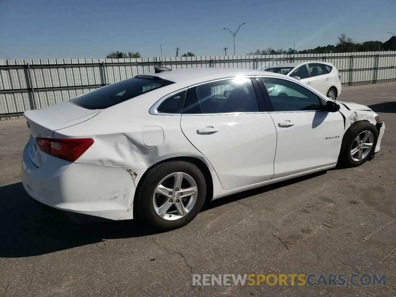 3 Photograph of a damaged car 1G1ZC5ST3PF199516 CHEVROLET MALIBU 2023