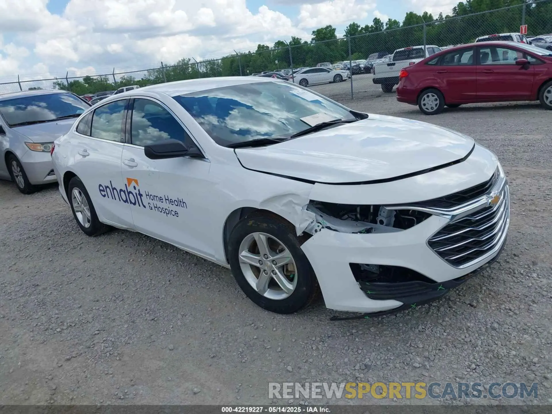 1 Photograph of a damaged car 1G1ZC5ST4PF213729 CHEVROLET MALIBU 2023