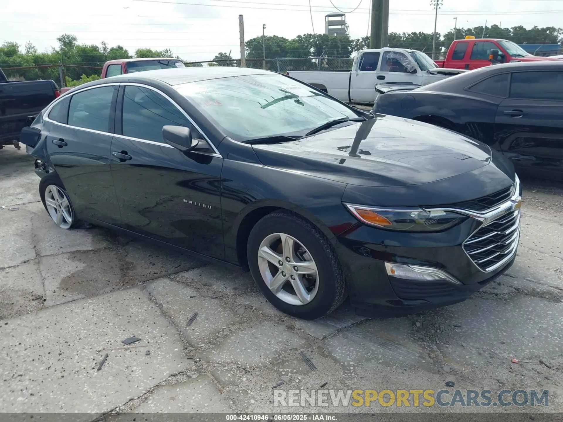 1 Photograph of a damaged car 1G1ZC5ST5PF123618 CHEVROLET MALIBU 2023