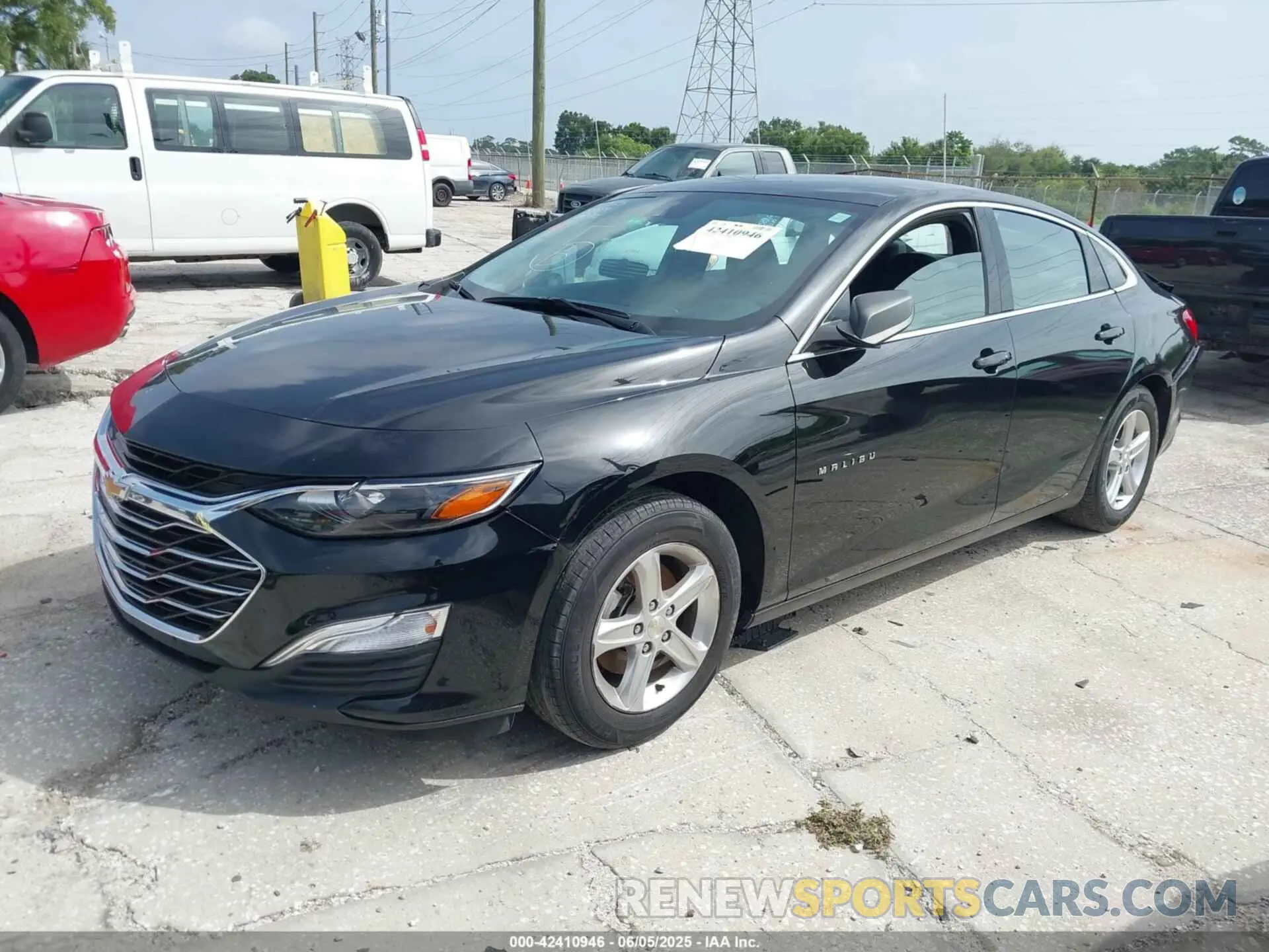 2 Photograph of a damaged car 1G1ZC5ST5PF123618 CHEVROLET MALIBU 2023