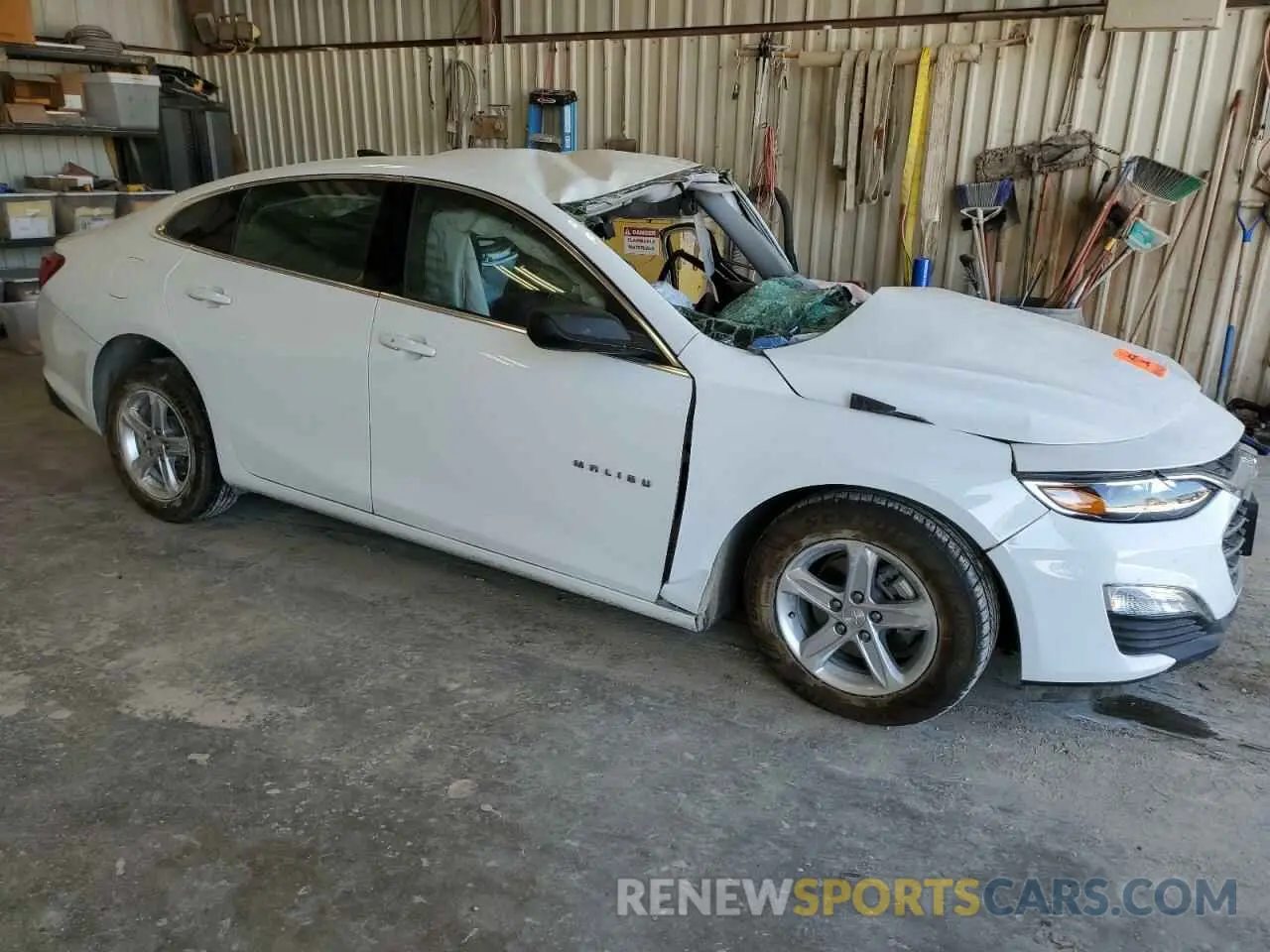 4 Photograph of a damaged car 1G1ZC5ST5PF129290 CHEVROLET MALIBU 2023