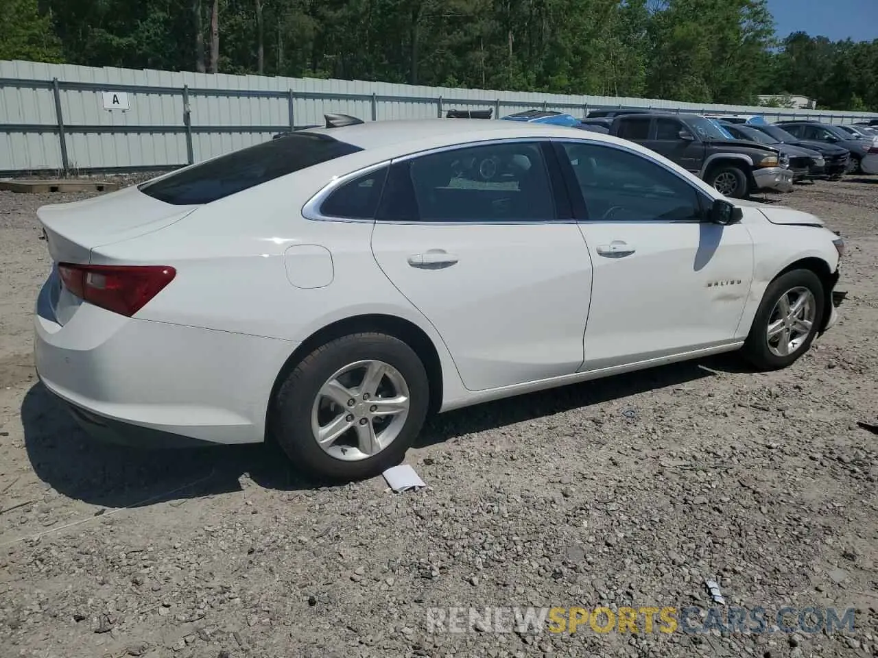 3 Photograph of a damaged car 1G1ZC5ST5PF239711 CHEVROLET MALIBU 2023