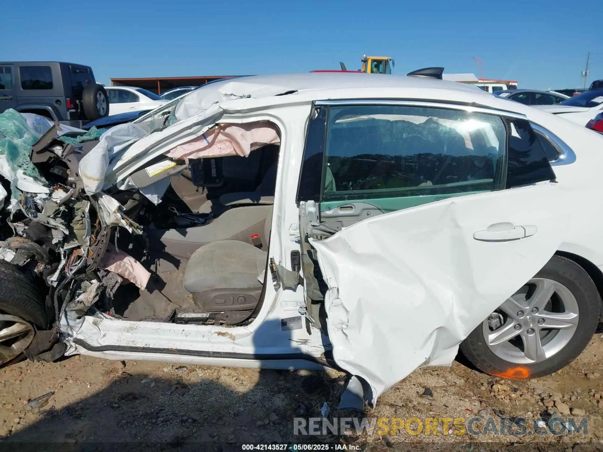 14 Photograph of a damaged car 1G1ZC5ST7PF247342 CHEVROLET MALIBU 2023