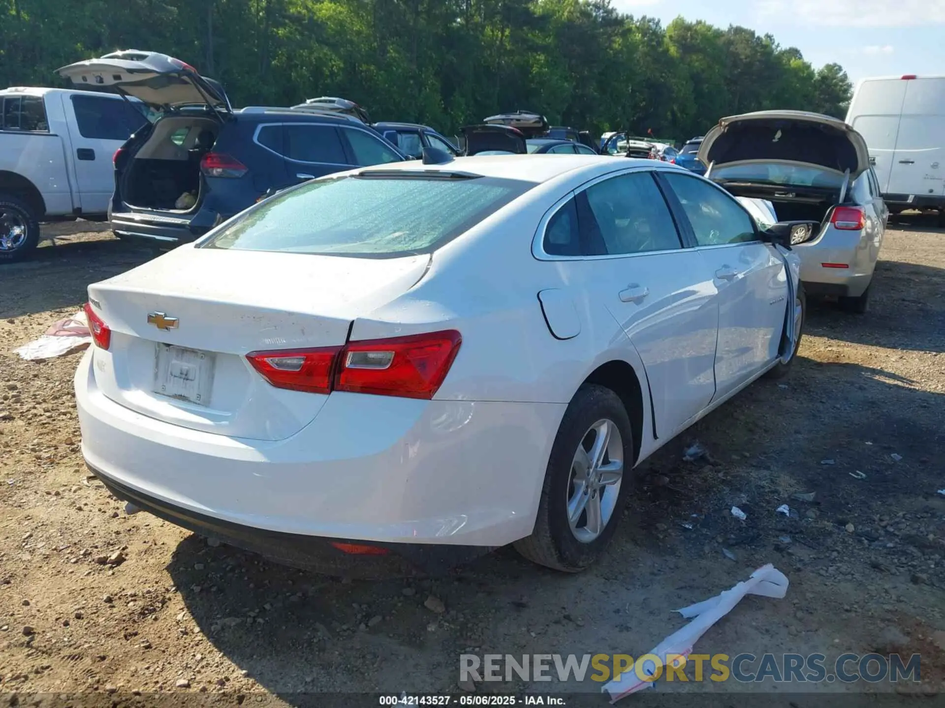 4 Photograph of a damaged car 1G1ZC5ST7PF247342 CHEVROLET MALIBU 2023