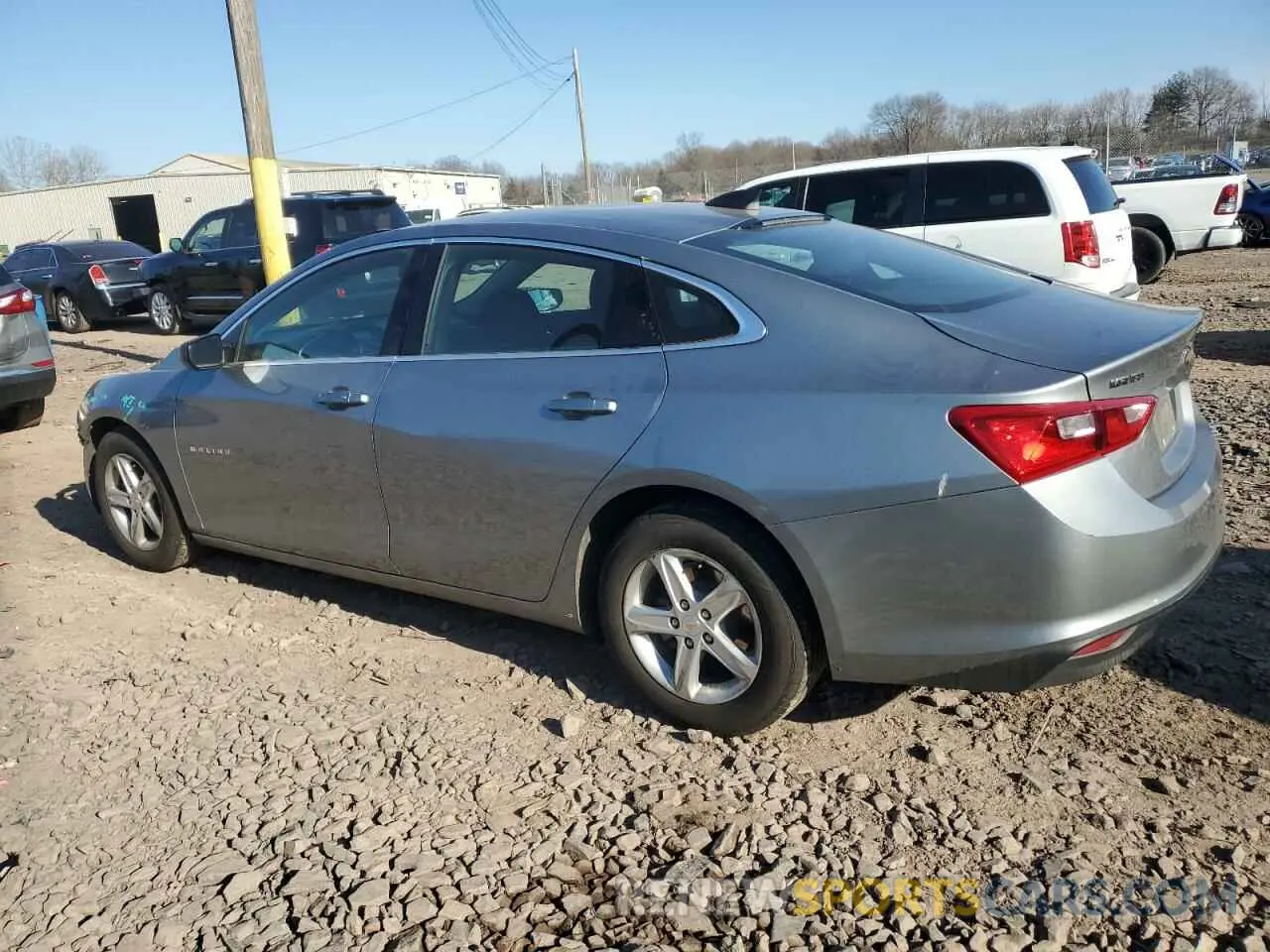 2 Photograph of a damaged car 1G1ZC5ST8PF152630 CHEVROLET MALIBU 2023