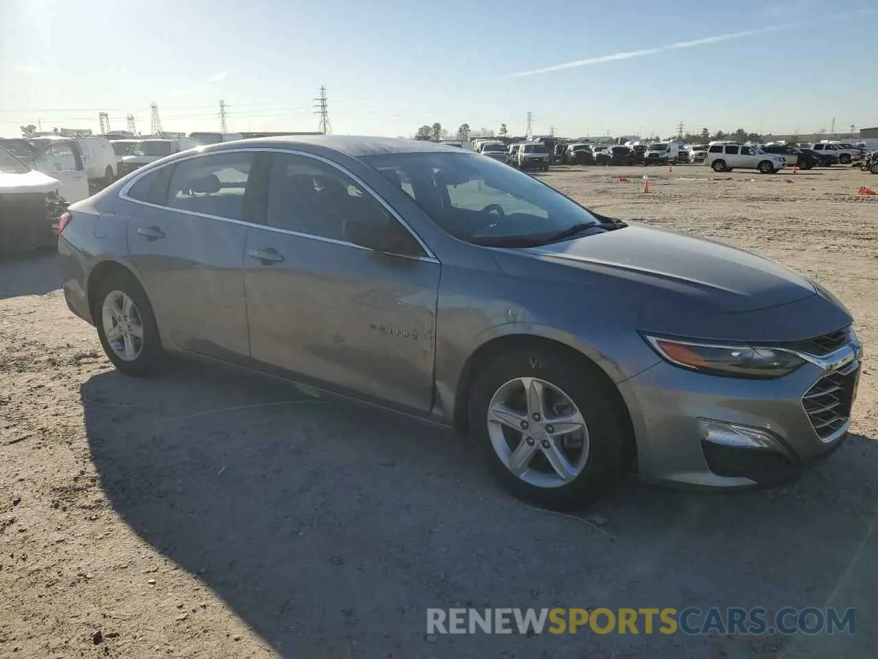4 Photograph of a damaged car 1G1ZC5ST9PF163524 CHEVROLET MALIBU 2023