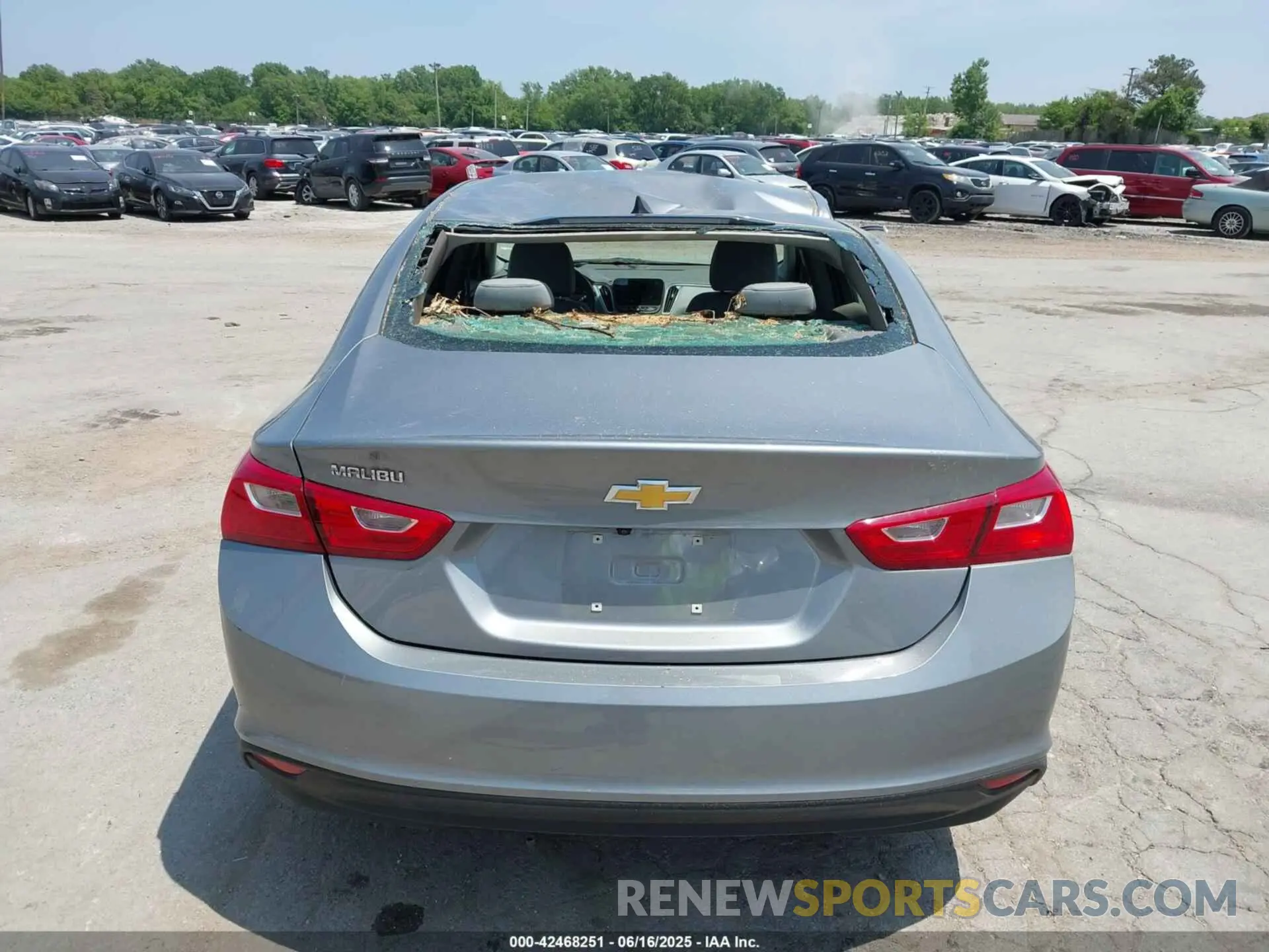 16 Photograph of a damaged car 1G1ZC5ST9PF172840 CHEVROLET MALIBU 2023