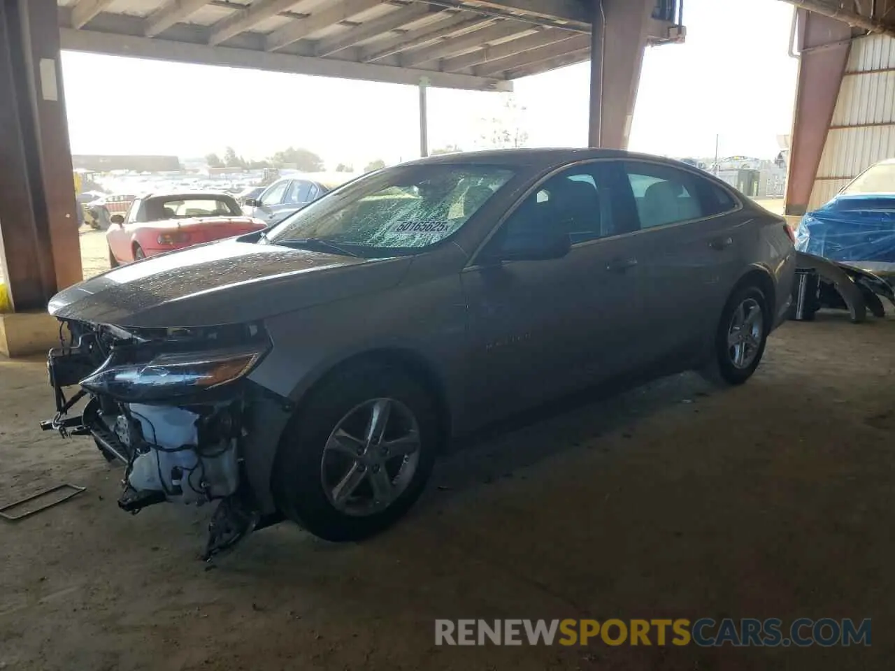 1 Photograph of a damaged car 1G1ZC5STXPF152709 CHEVROLET MALIBU 2023