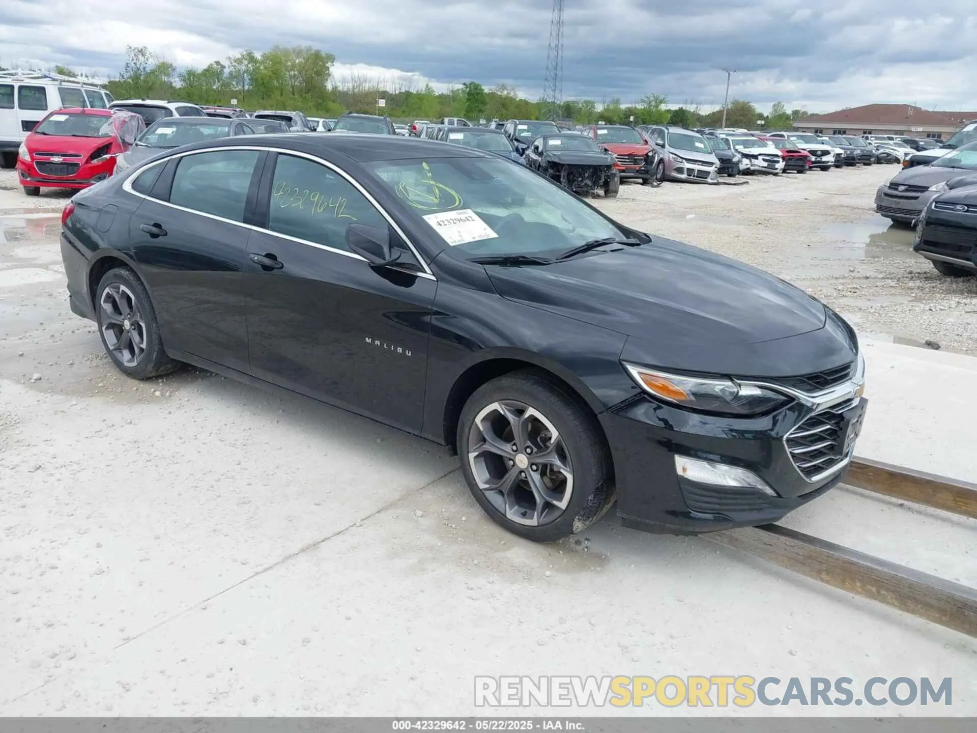 1 Photograph of a damaged car 1G1ZD5ST0PF117139 CHEVROLET MALIBU 2023