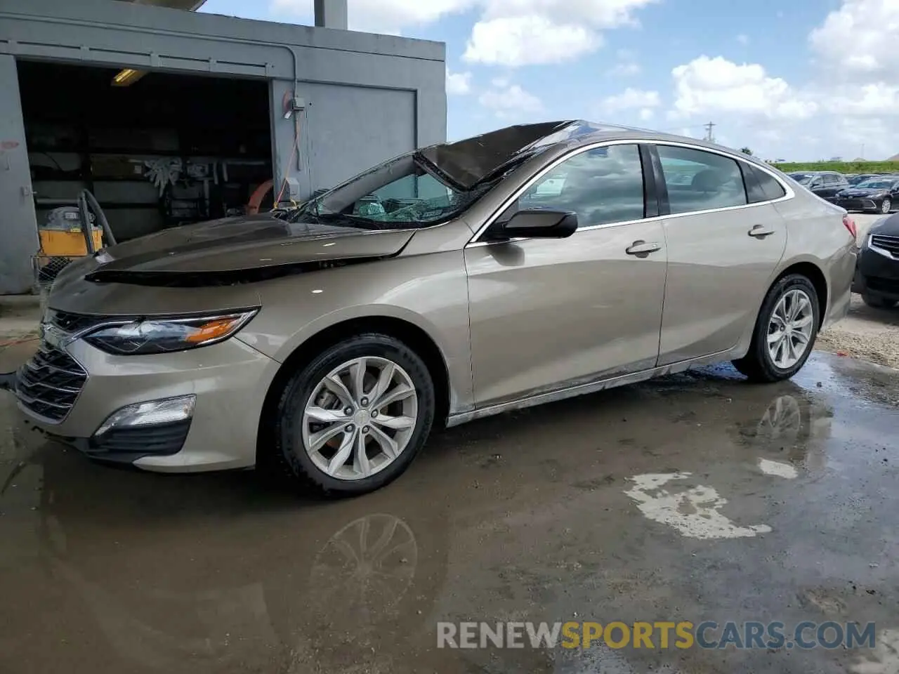 1 Photograph of a damaged car 1G1ZD5ST0PF136953 CHEVROLET MALIBU 2023